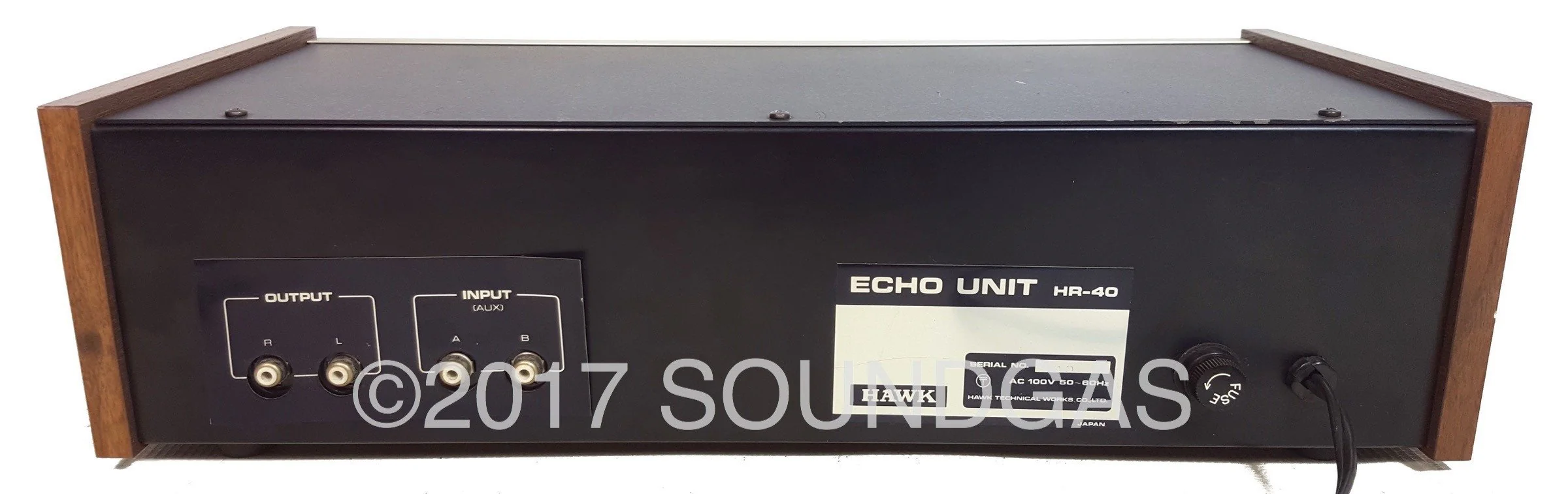 Hawk HR-40 Stereo Spring Reverb - Image 4