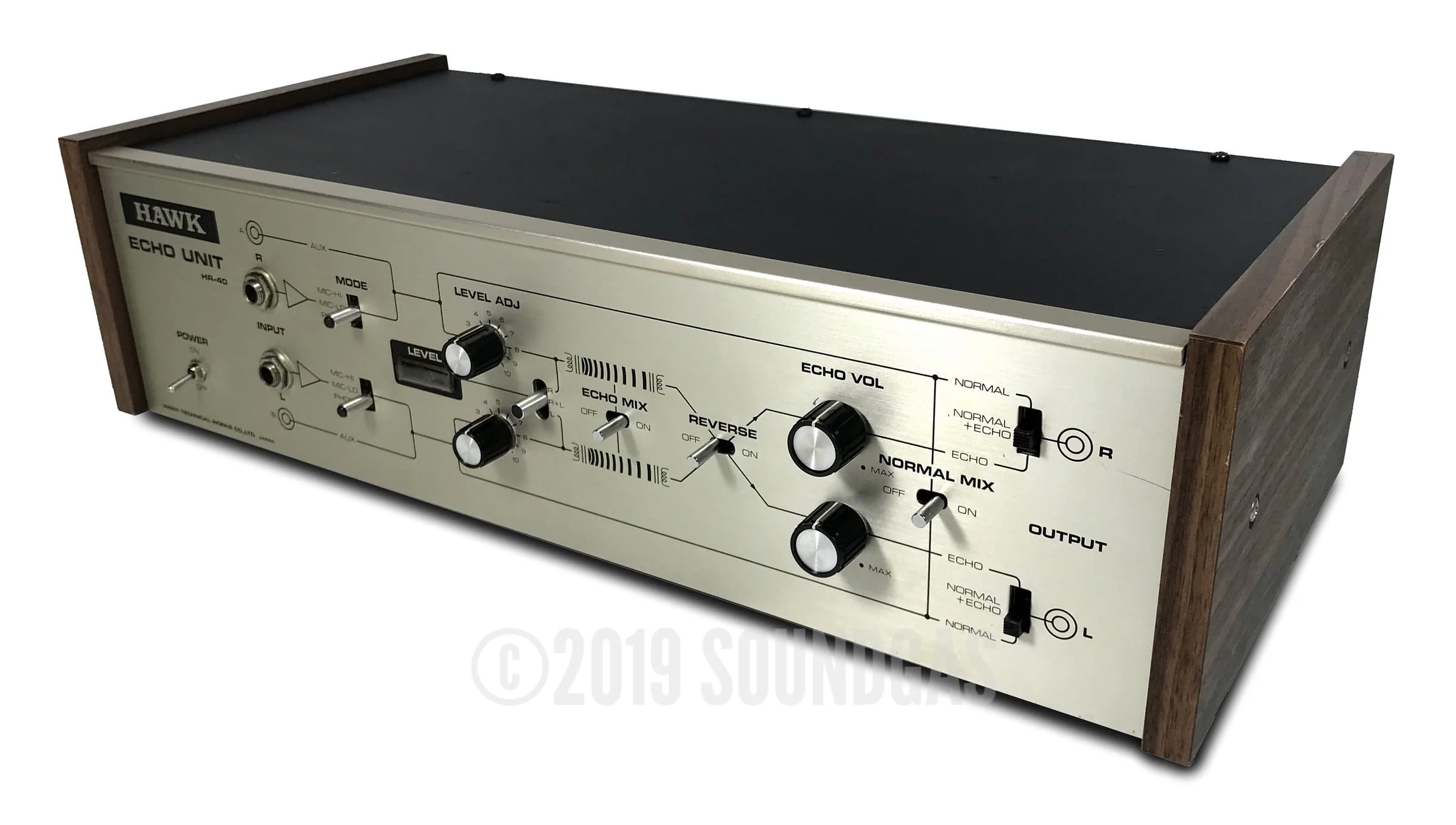 Hawk HR-40 Stereo Spring Reverb - Image 4