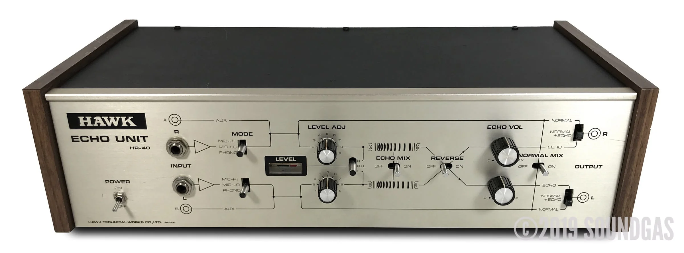 Hawk HR-40 Stereo Spring Reverb - Image 7