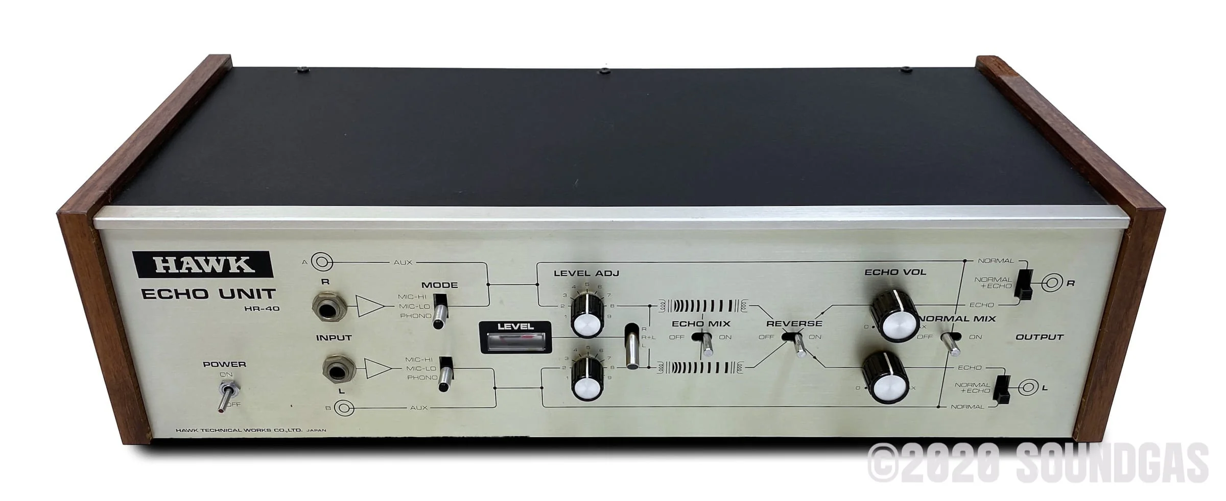 Hawk HR-40 Stereo Spring Reverb - Image 7