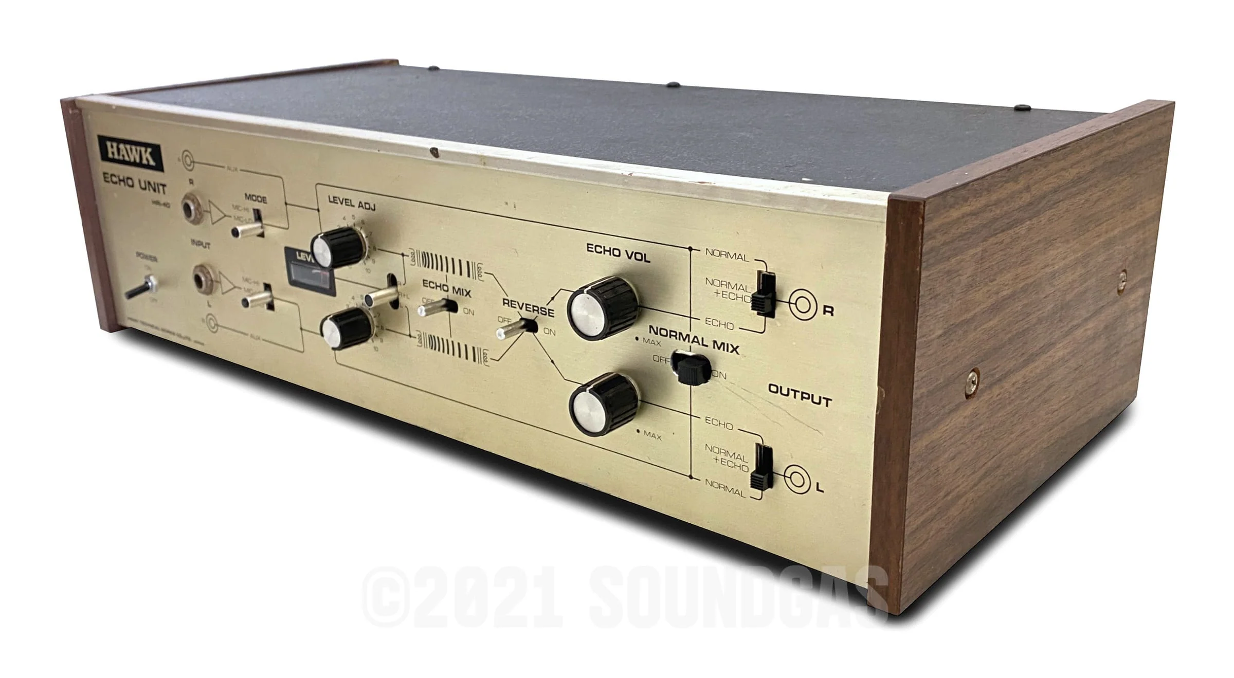 Hawk HR-40 Stereo Spring Reverb - Image 3