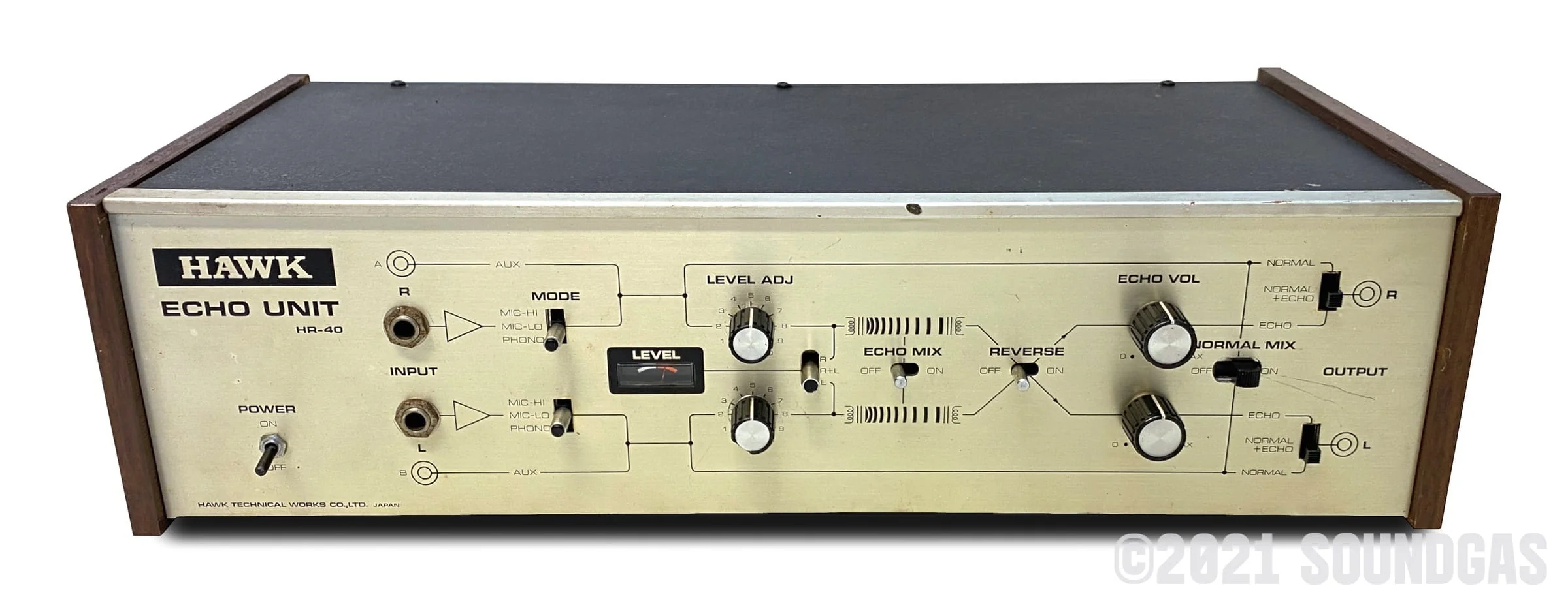 Hawk HR-40 Stereo Spring Reverb - Image 6