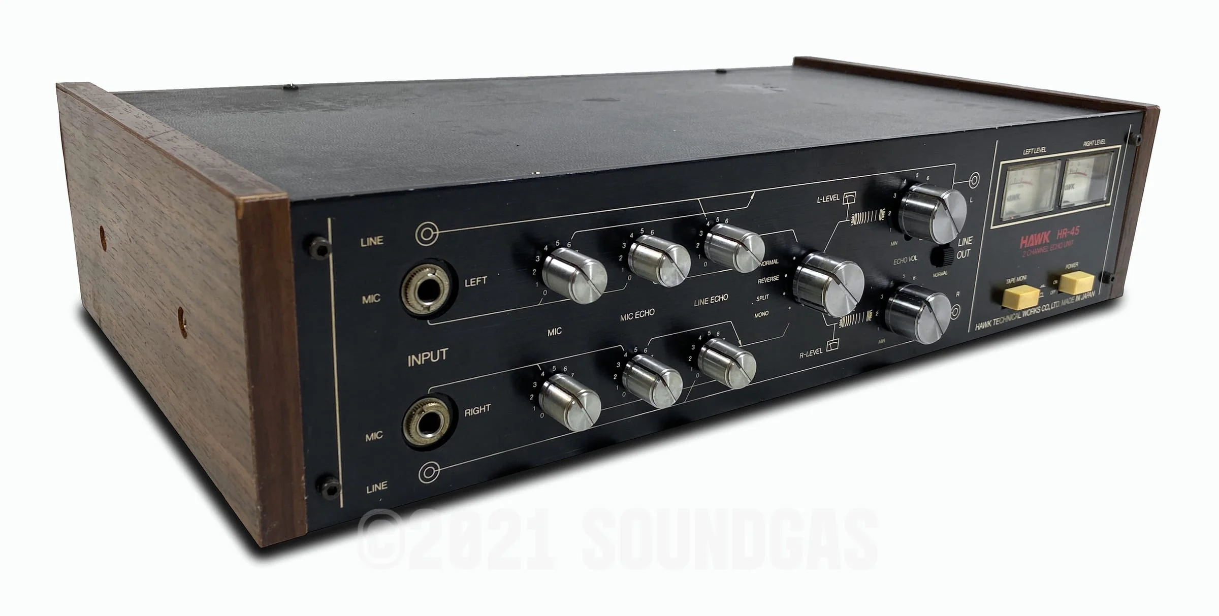 Hawk HR-45 Stereo Spring Reverb - Image 4