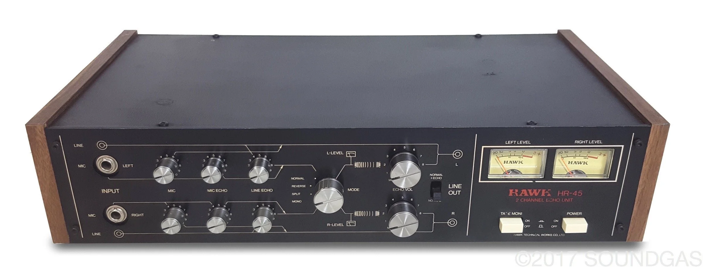 Hawk HR-45 Stereo Spring Reverb - Image 7