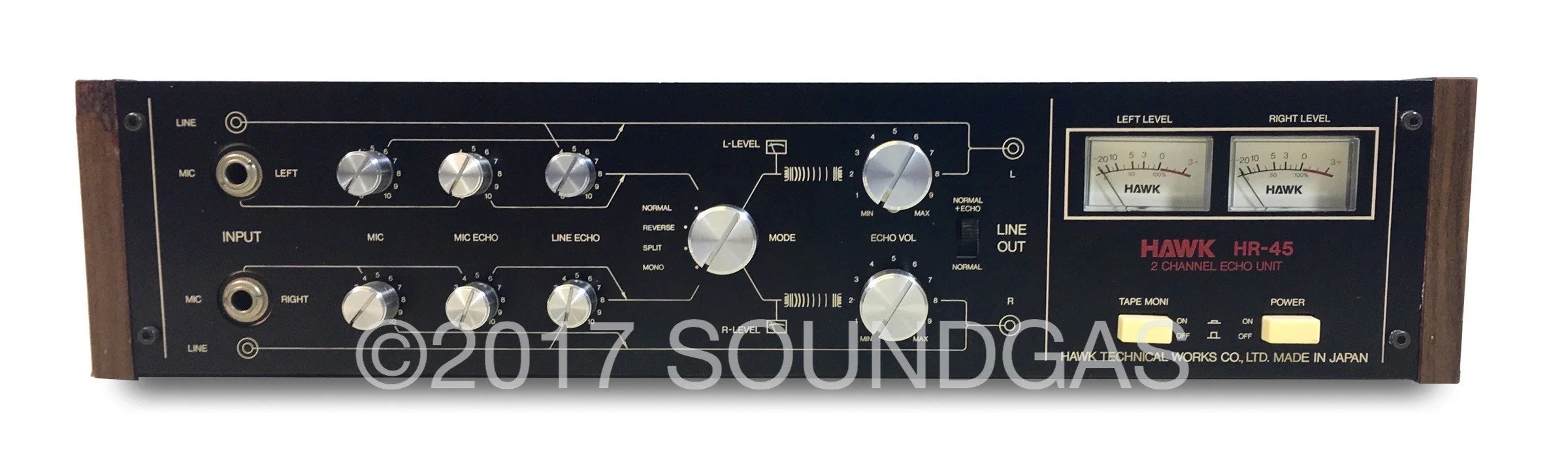 Hawk HR-45 Stereo Spring Reverb - Image 2