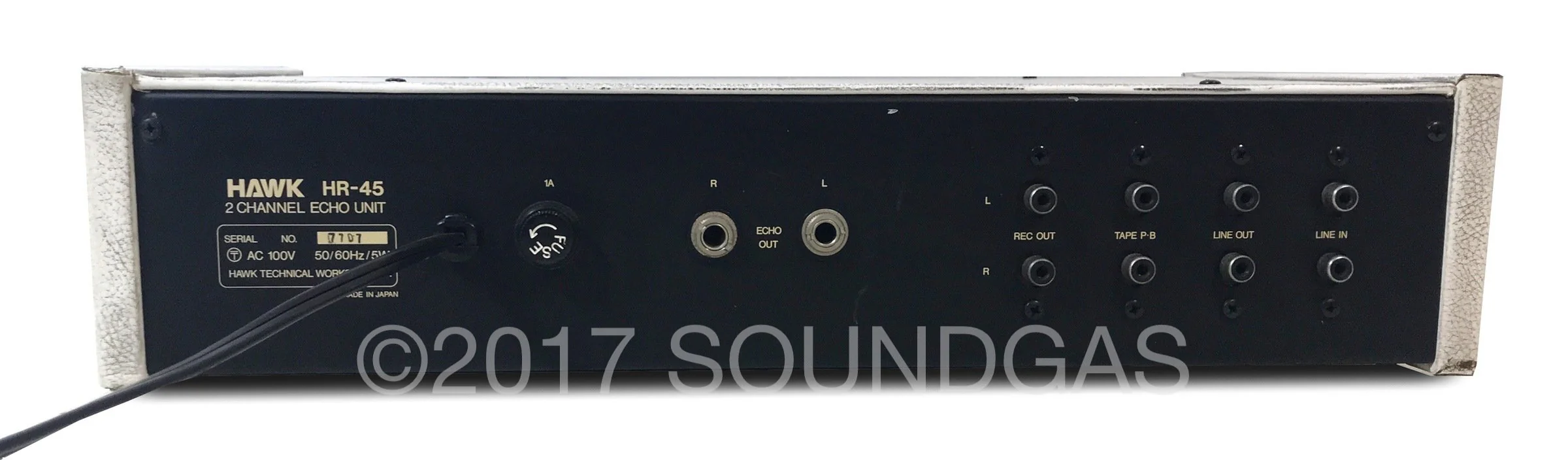Hawk HR-45 Stereo Spring Reverb - Image 5
