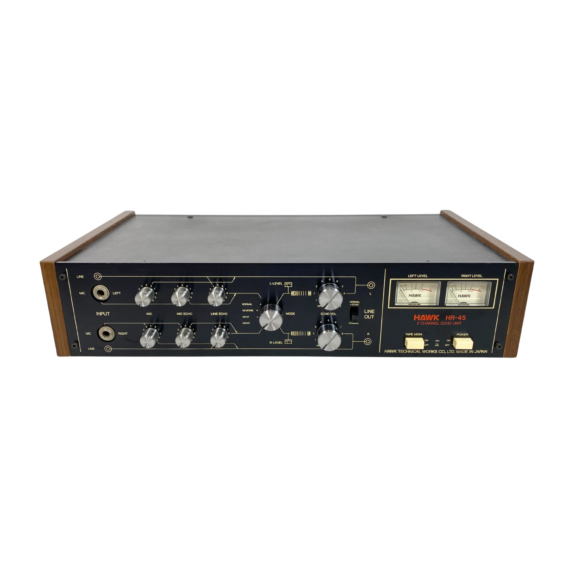 Hawk HR-45 Stereo Spring Reverb, Boxed, Mint Condition - SN-80402 - Image 2