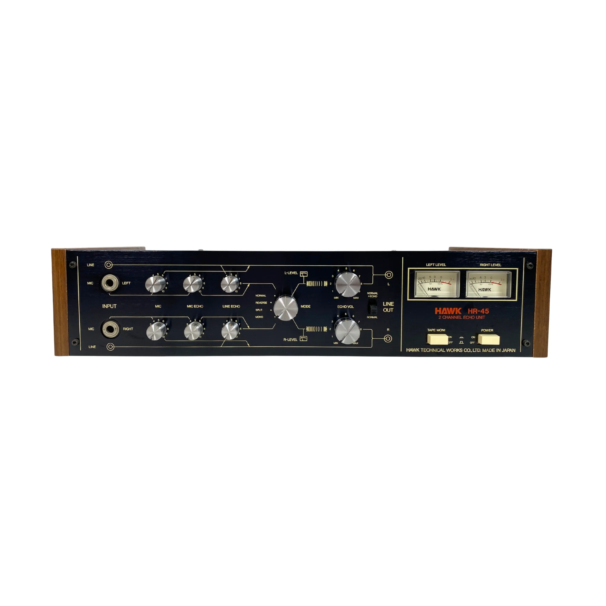 Hawk HR-45 Stereo Spring Reverb, Boxed, Mint Condition - SN-80402 - Image 3