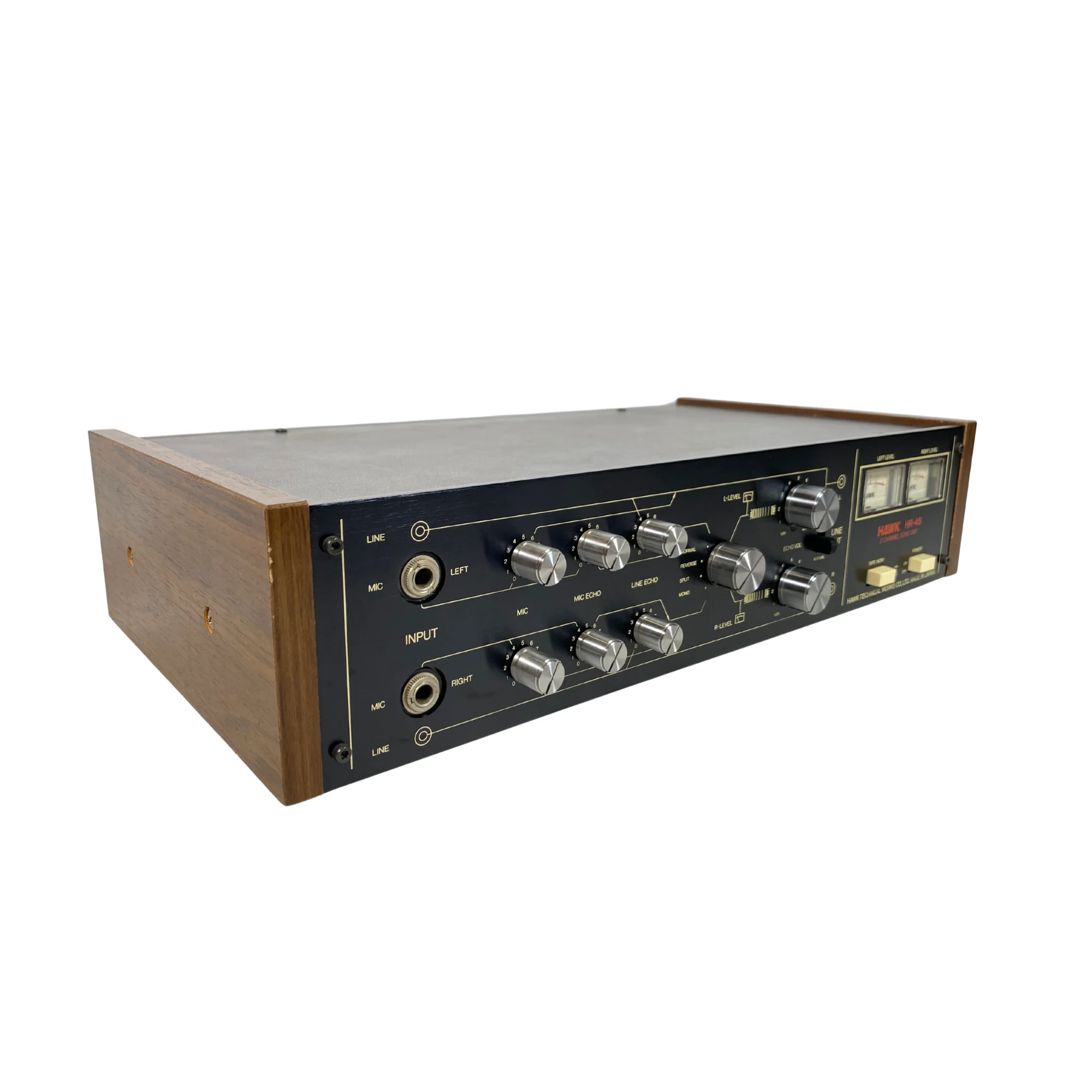 Hawk HR-45 Stereo Spring Reverb, Boxed, Mint Condition - SN-80402 - Image 4