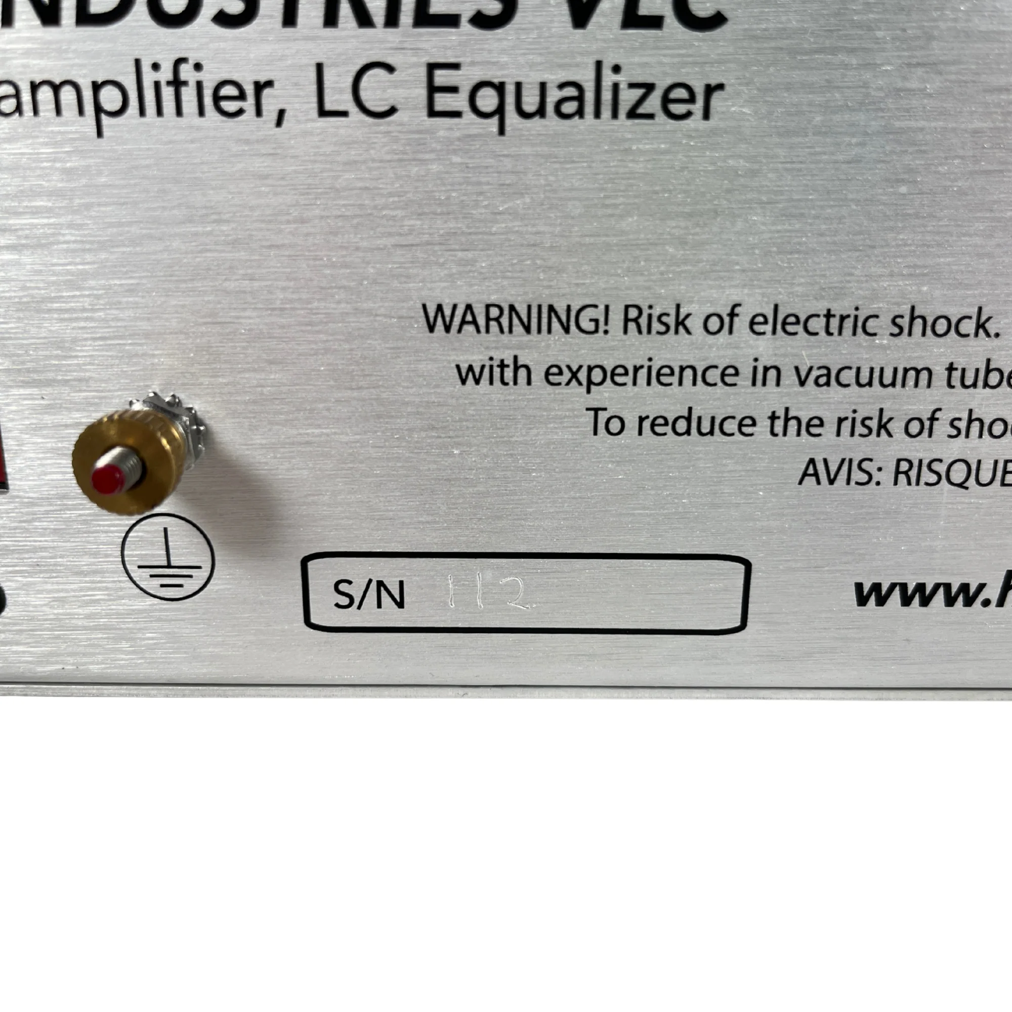 Hazelrigg Industries VLC Preamp Equaliser- SN 112 - Image 6