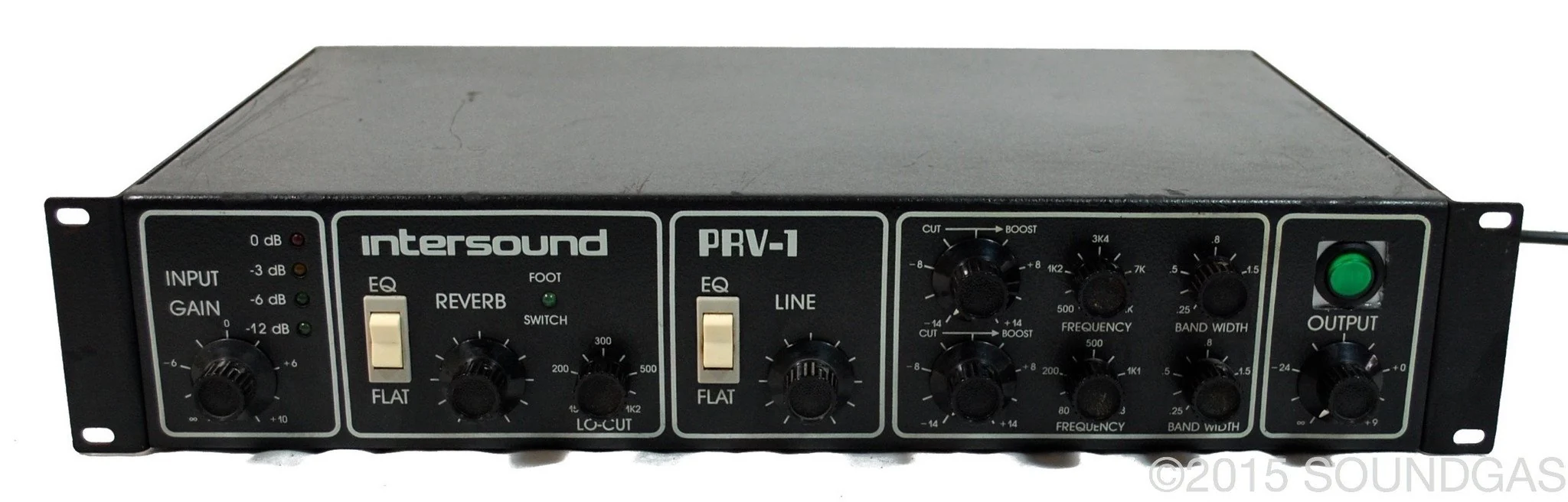 INTERSOUND PRV-1 spring reverb + eq & pre-amp - Image 6