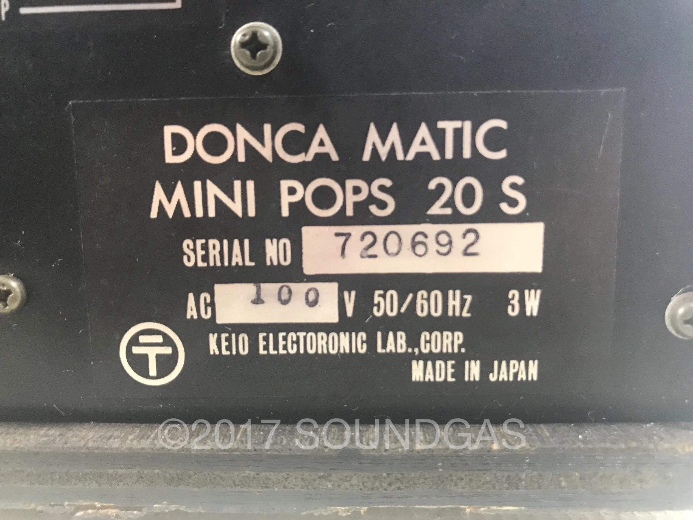 Keio (Korg) Donca Matic Mini Pops 20S - Image 7