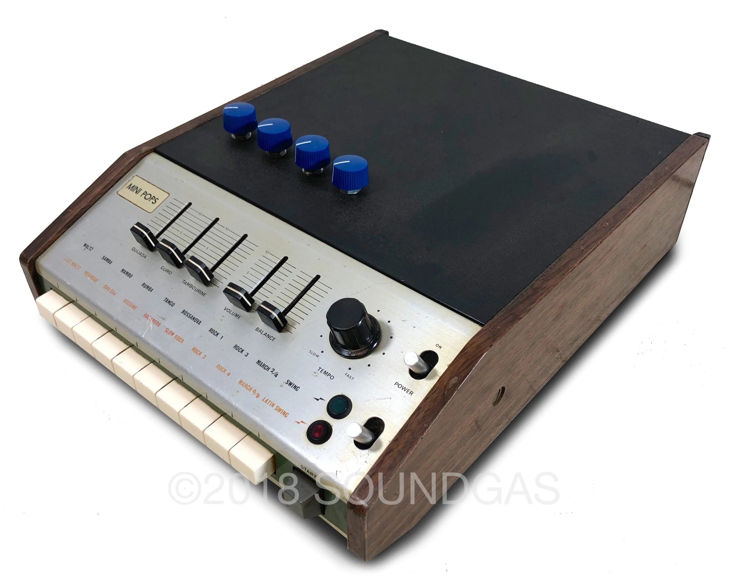 Keio (Korg) Mini Pops MP-7 - Modified - Image 3