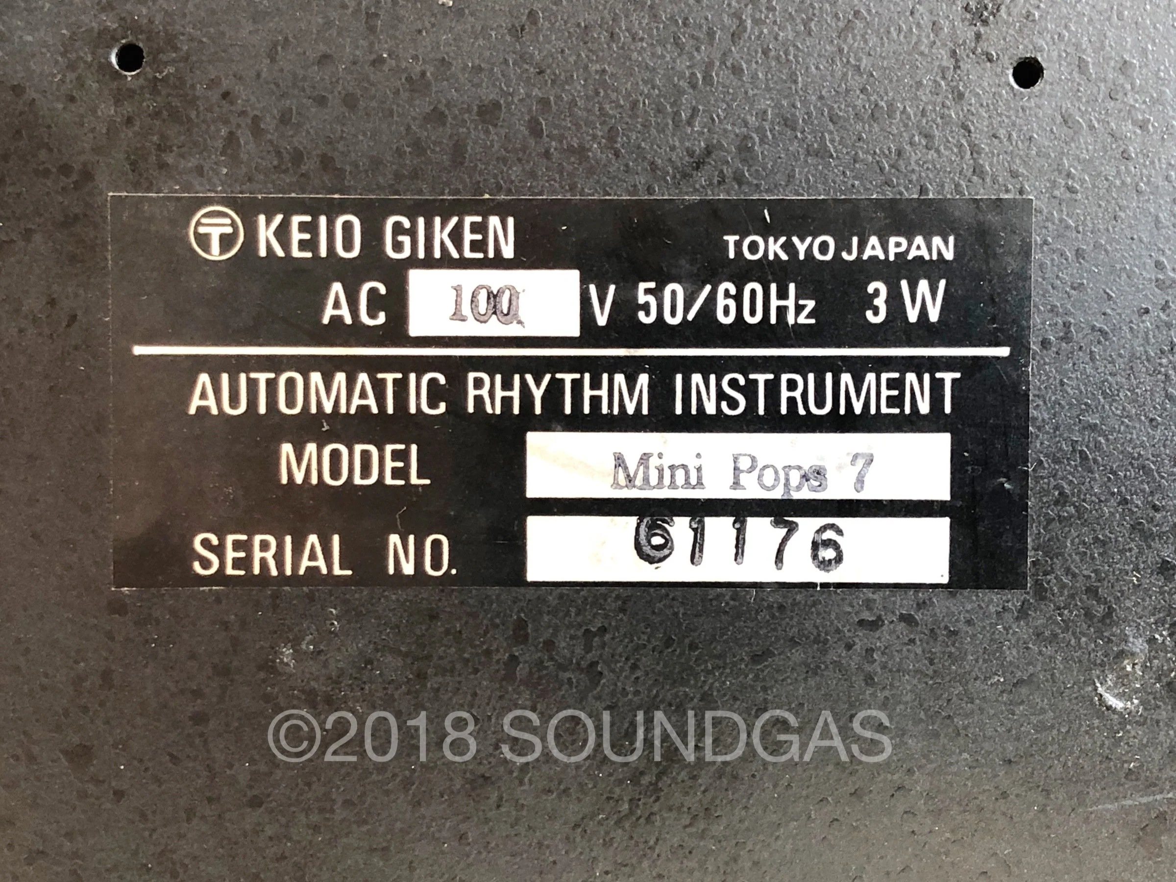 Keio (Korg) Mini Pops MP-7 - Modified - Image 6