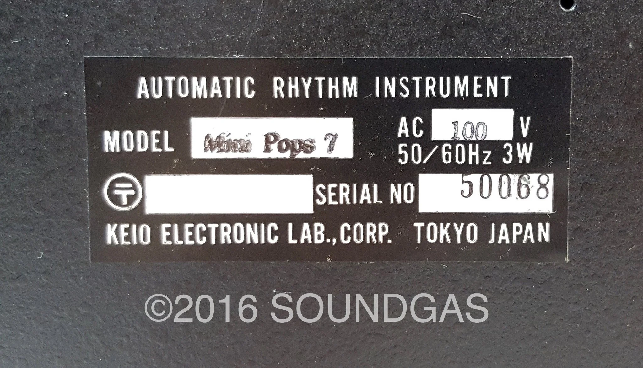Keio (Korg) Mini Pops MP-7 - Image 8