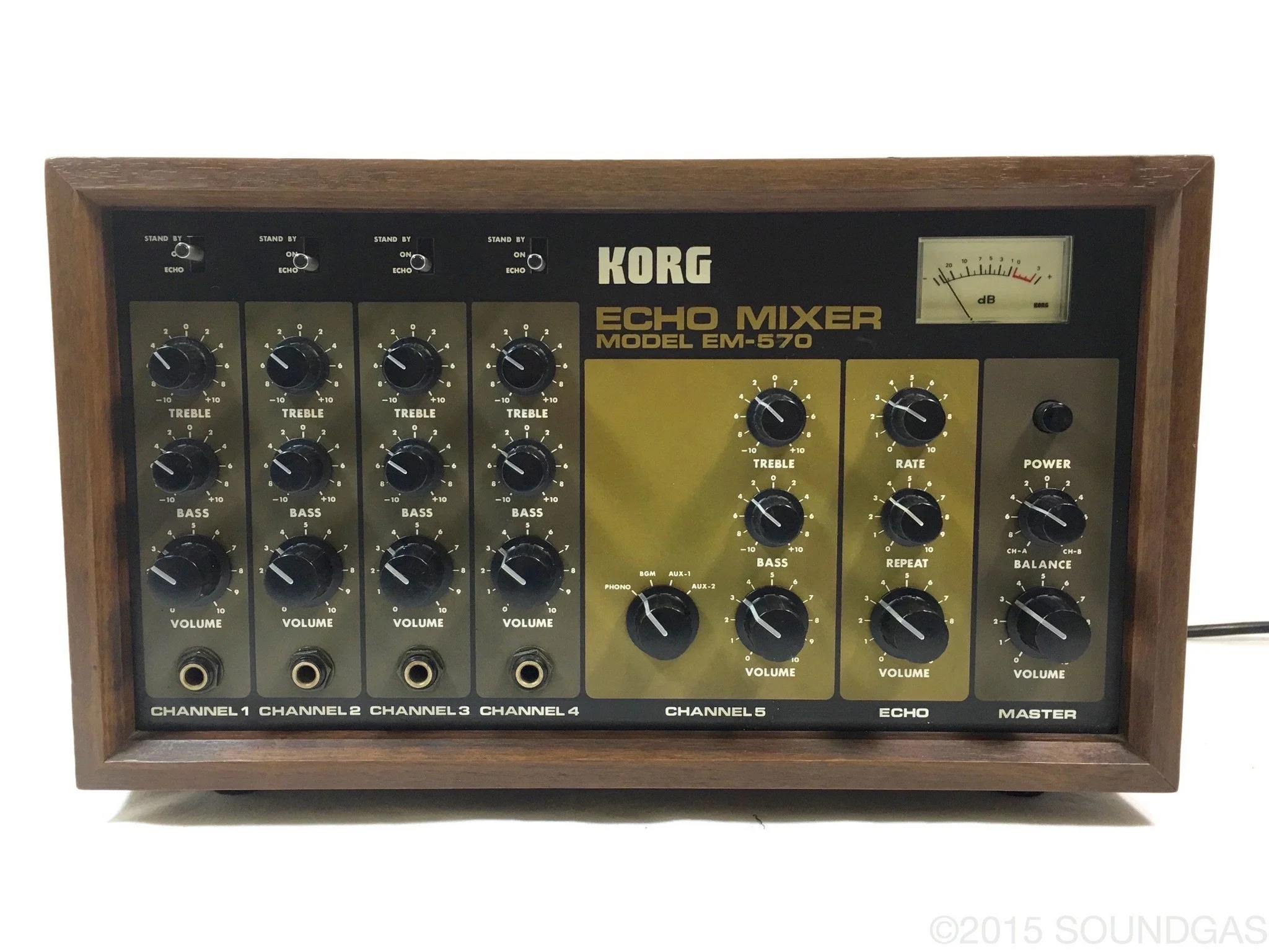 Korg EM-570 Echo Mixer (MN3005 Delay)