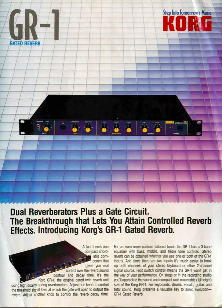 Korg GR-1 Gated Reverb - Image 5