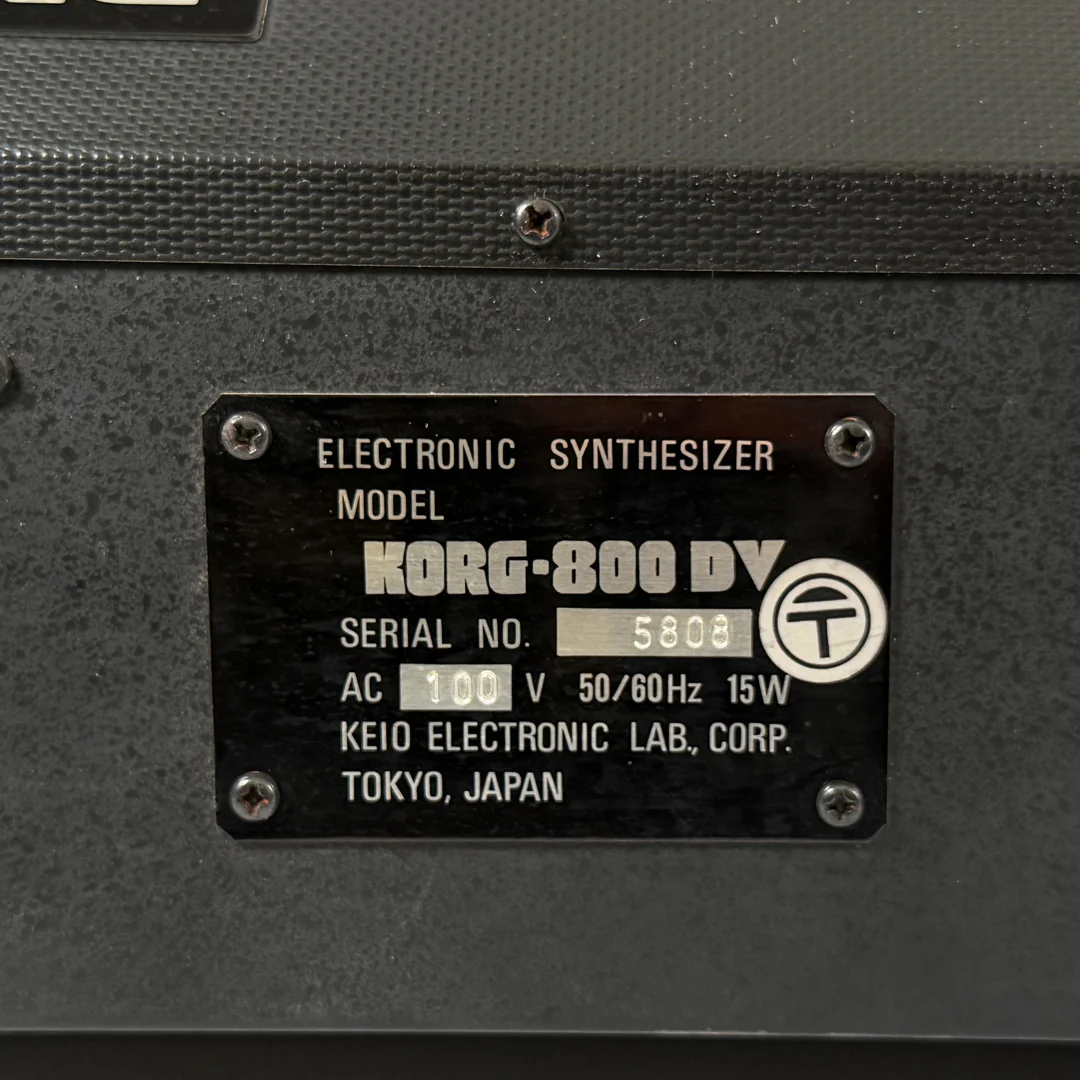 Korg 800DV - SN 5808 - Image 14