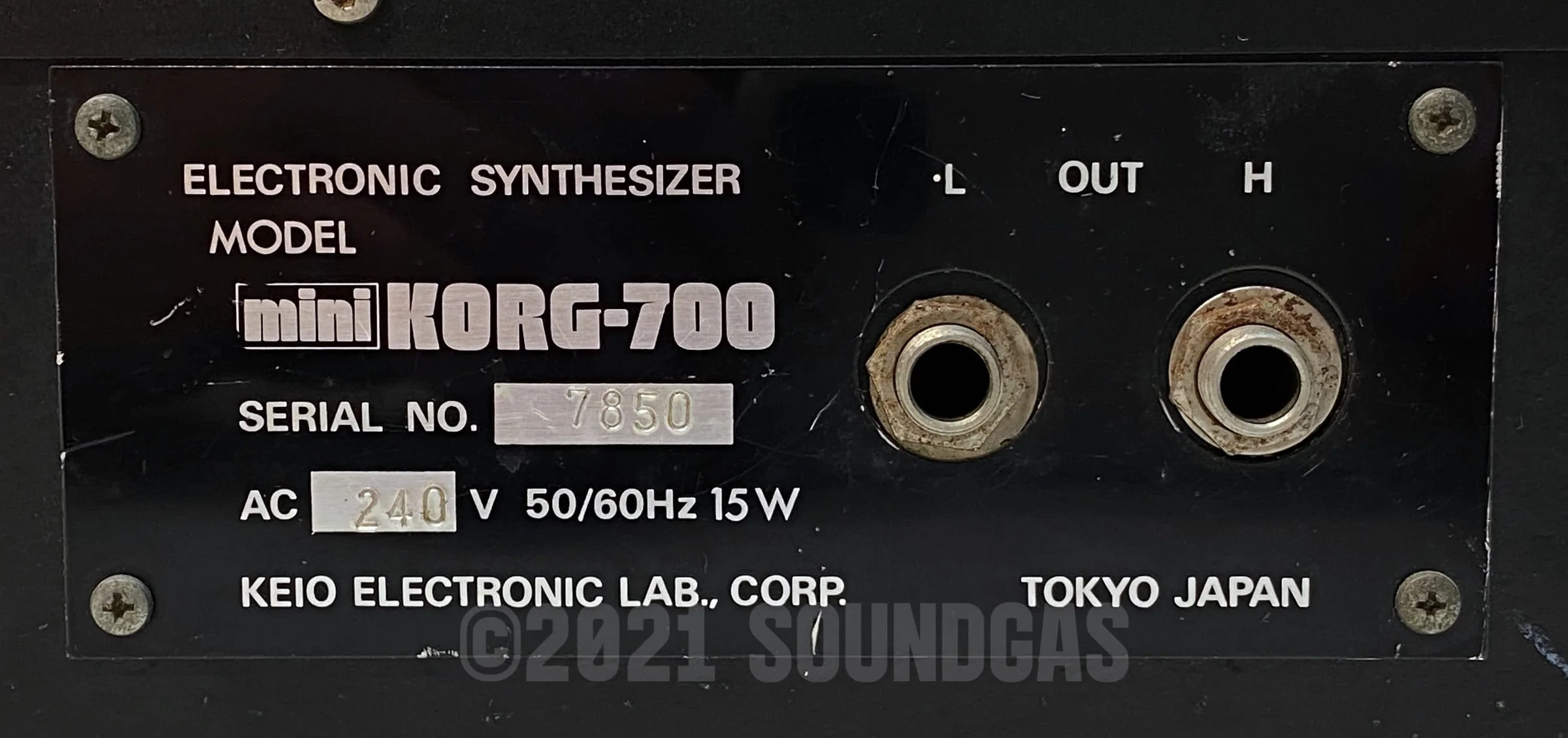 Korg miniKORG-700 - Soundgas Modified... - Image 12