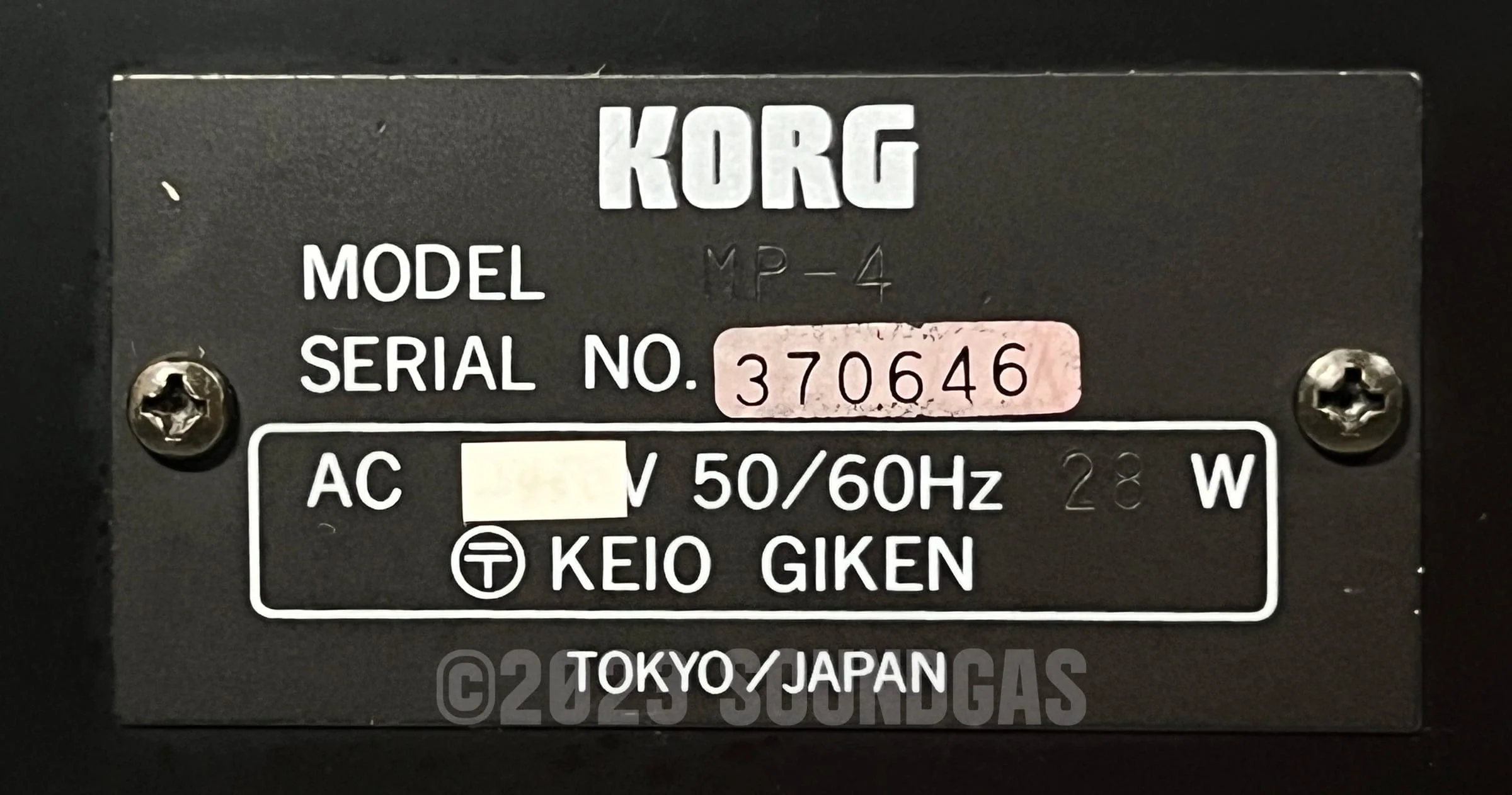 Korg Mono/Poly MP-4 + Kenton Midi - Image 9