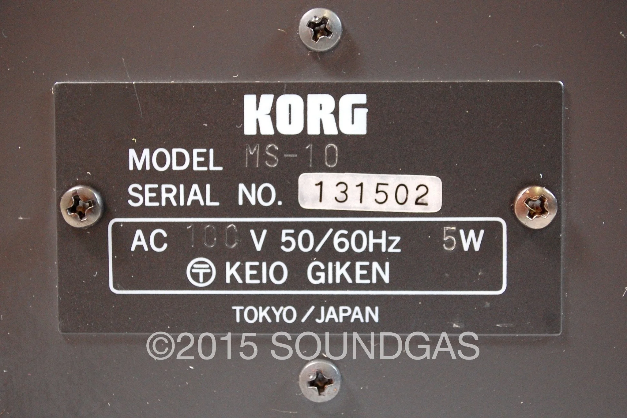 KORG MS-10 *very* near mint - Image 19