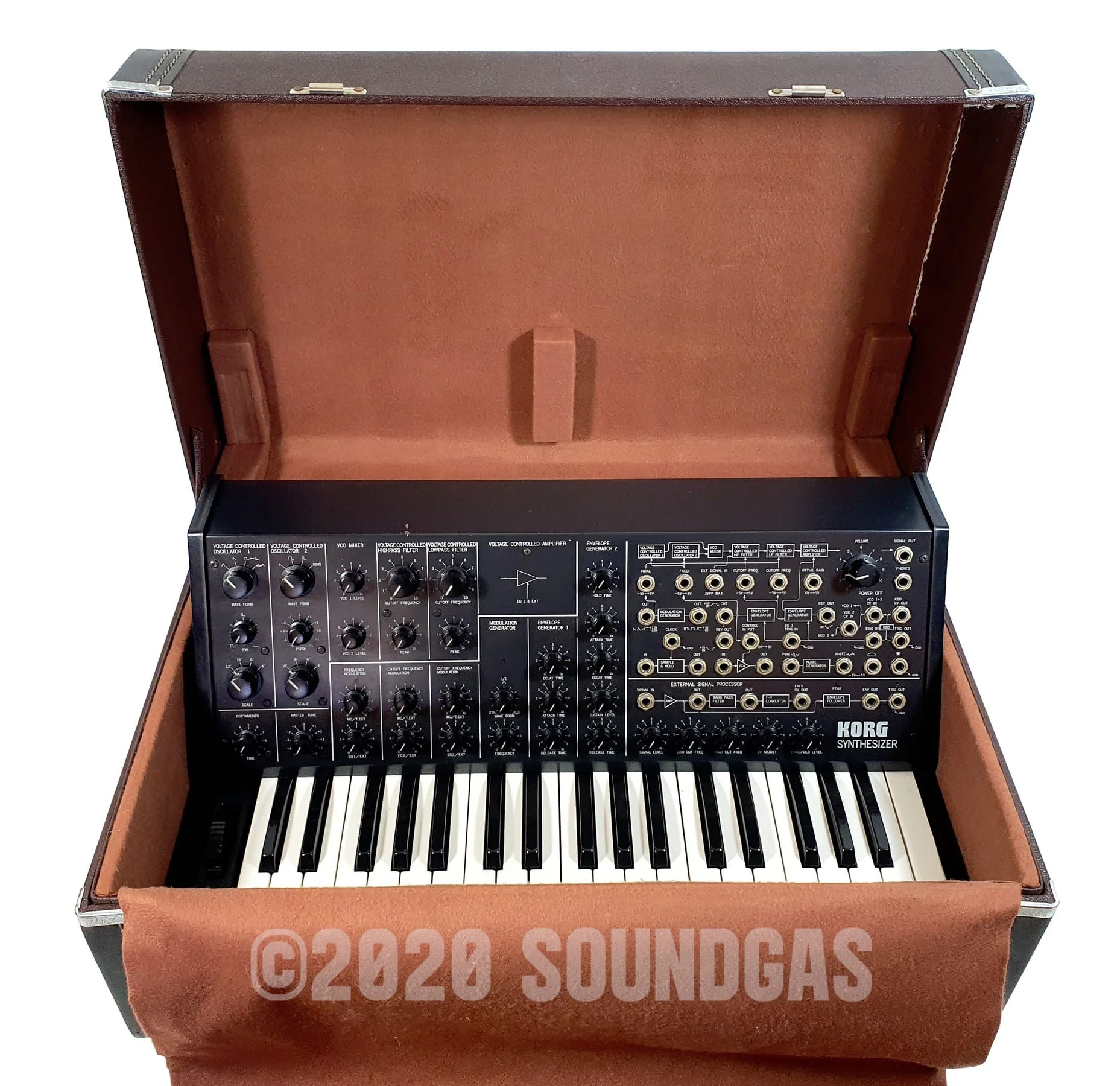 Korg MS-20 - cased - Image 2