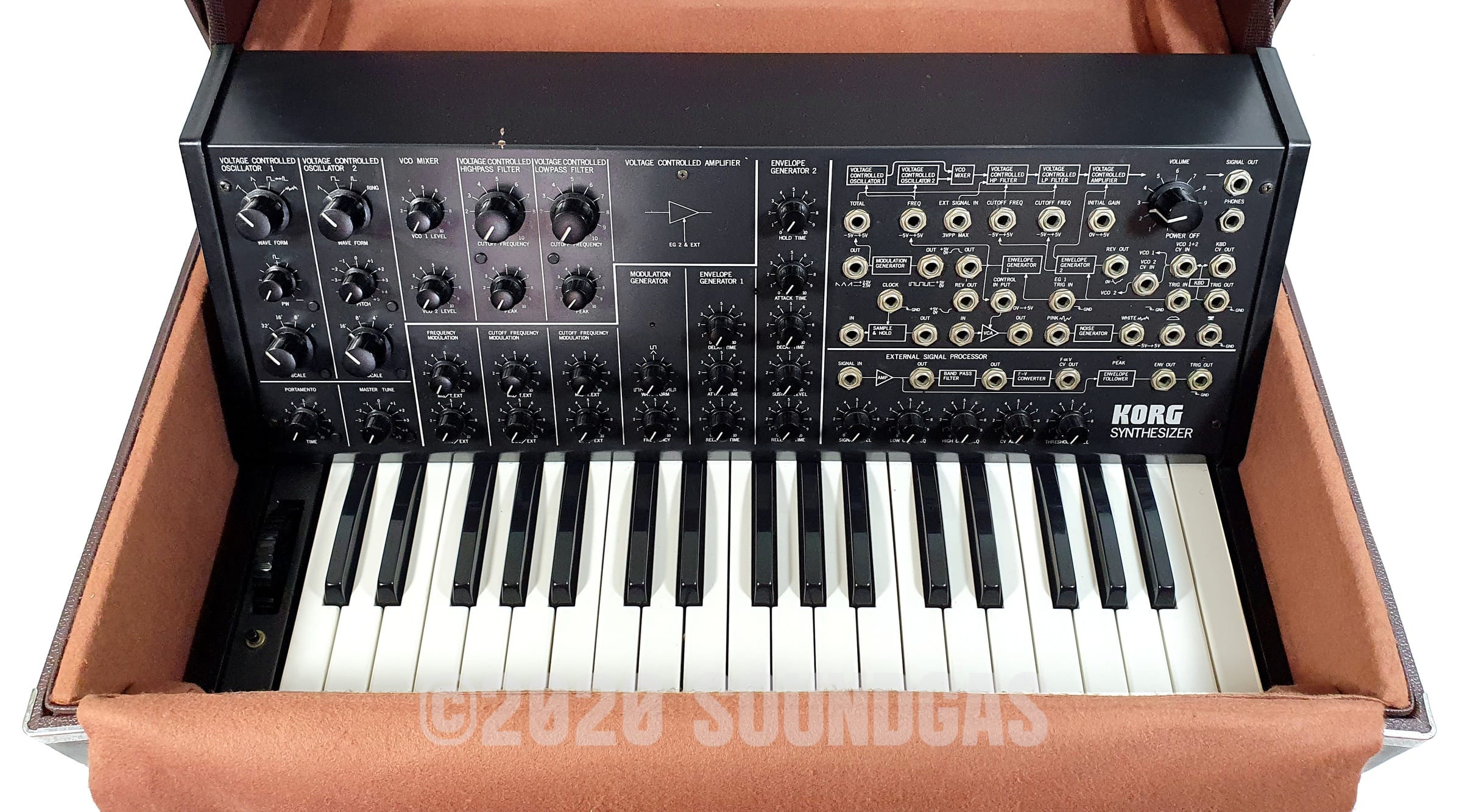 Korg MS-20 - cased - Image 3