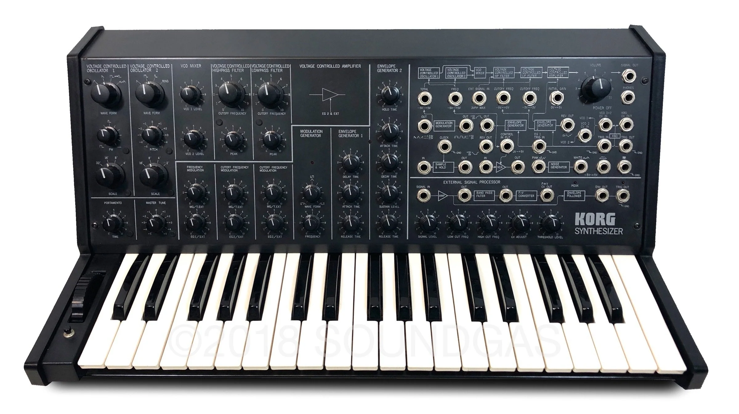 Korg MS-20 Mark 1 - Cased - Image 3