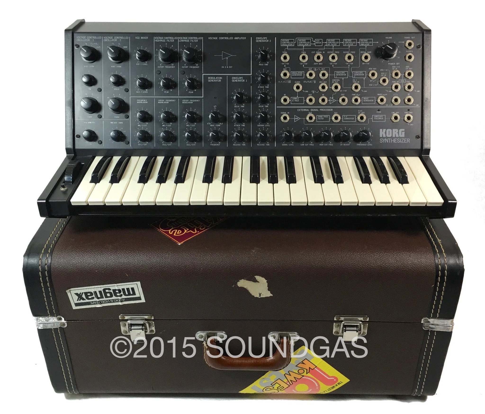 KORG MS-20 Mark 1 with original case - Image 14