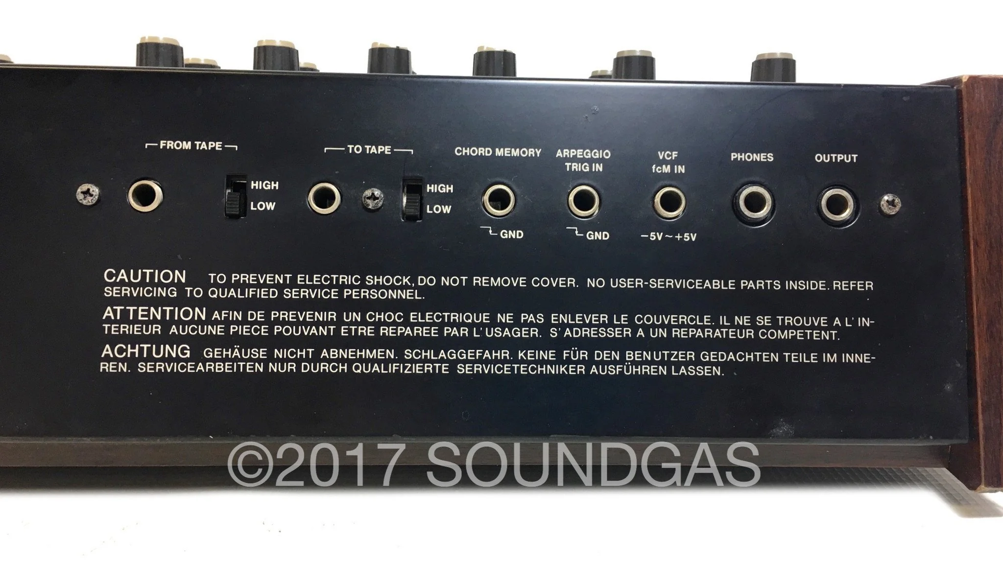 Korg Polysix - In Original Case - Image 11