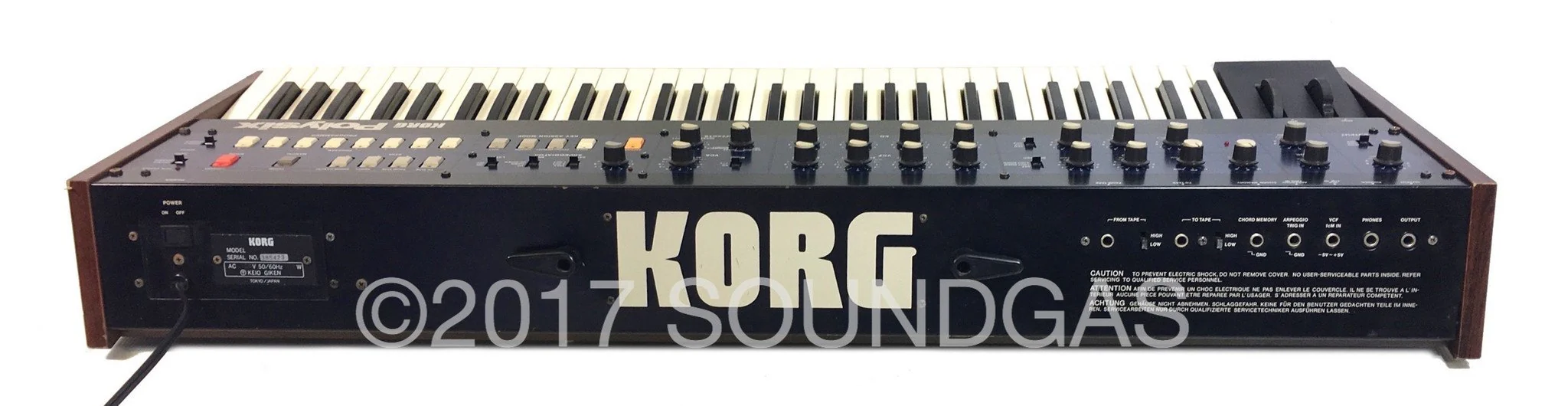 Korg Polysix - In Original Case - Image 8