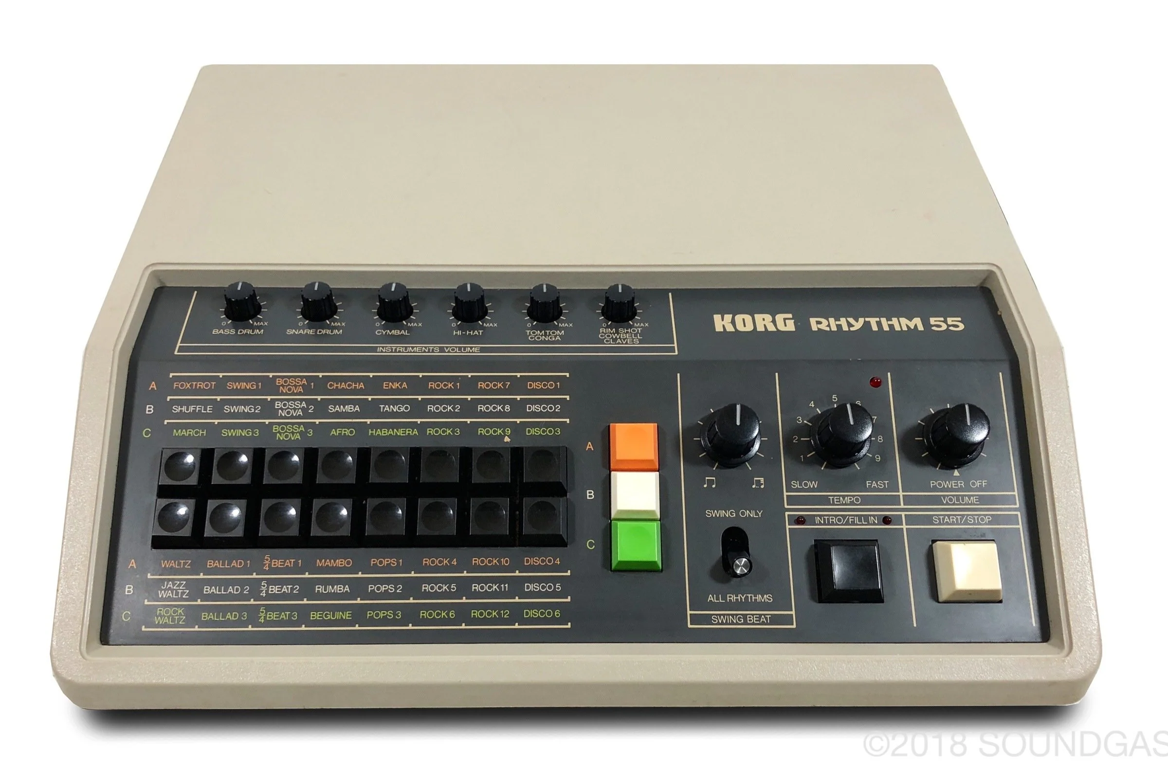 Korg Rhythm KR 55 + box & manual - Image 6