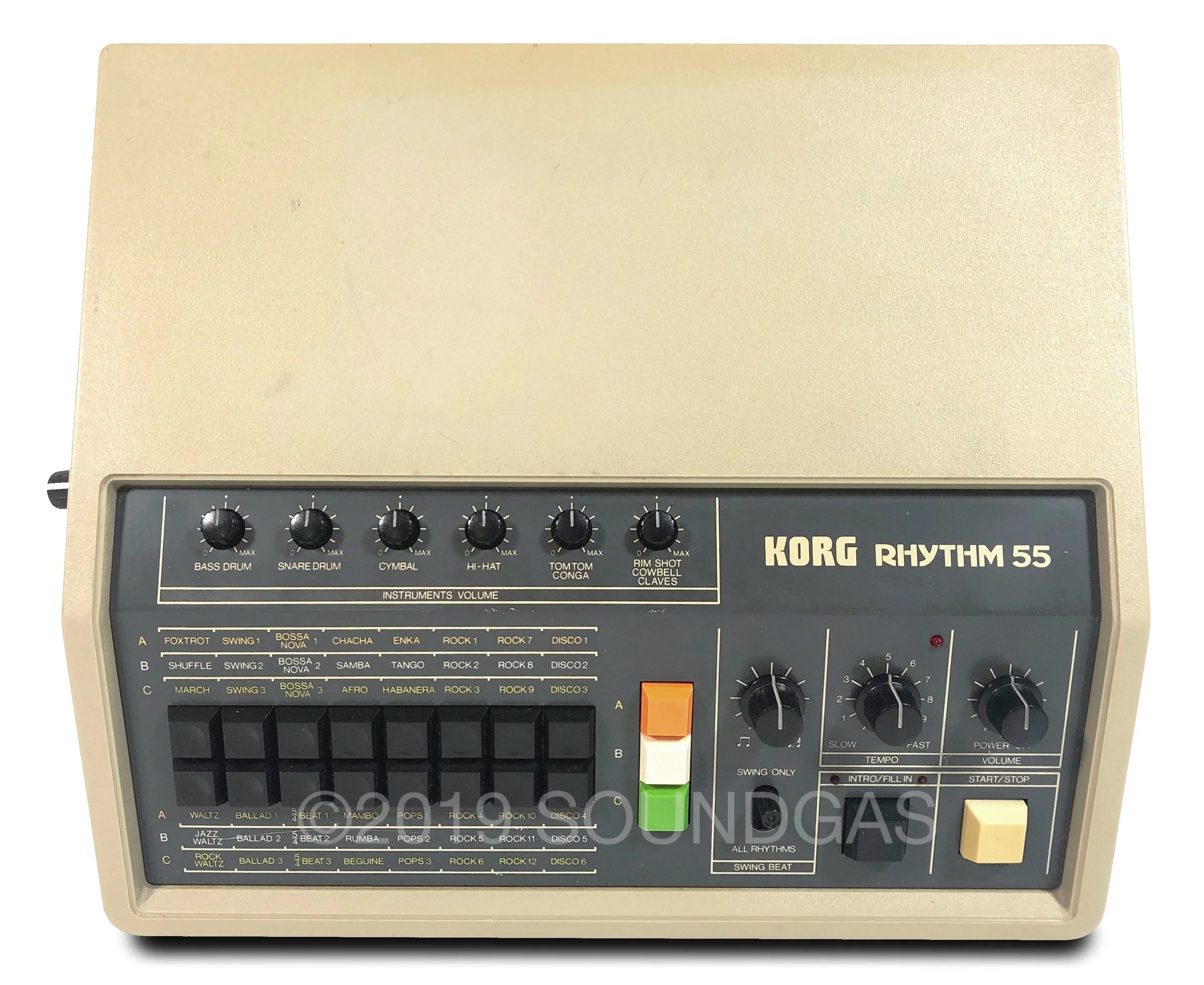 Korg Rhythm KR-55 - modified - Image 2