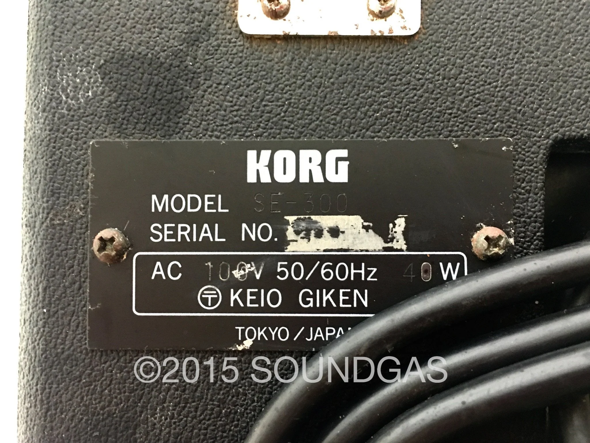 KORG S-300 STAGE ECHO - Image 8