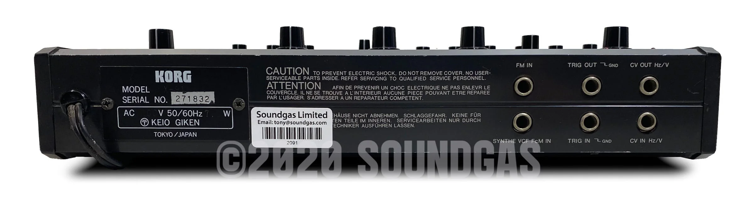 Korg X-911 Guitar Synthesizer - Image 6