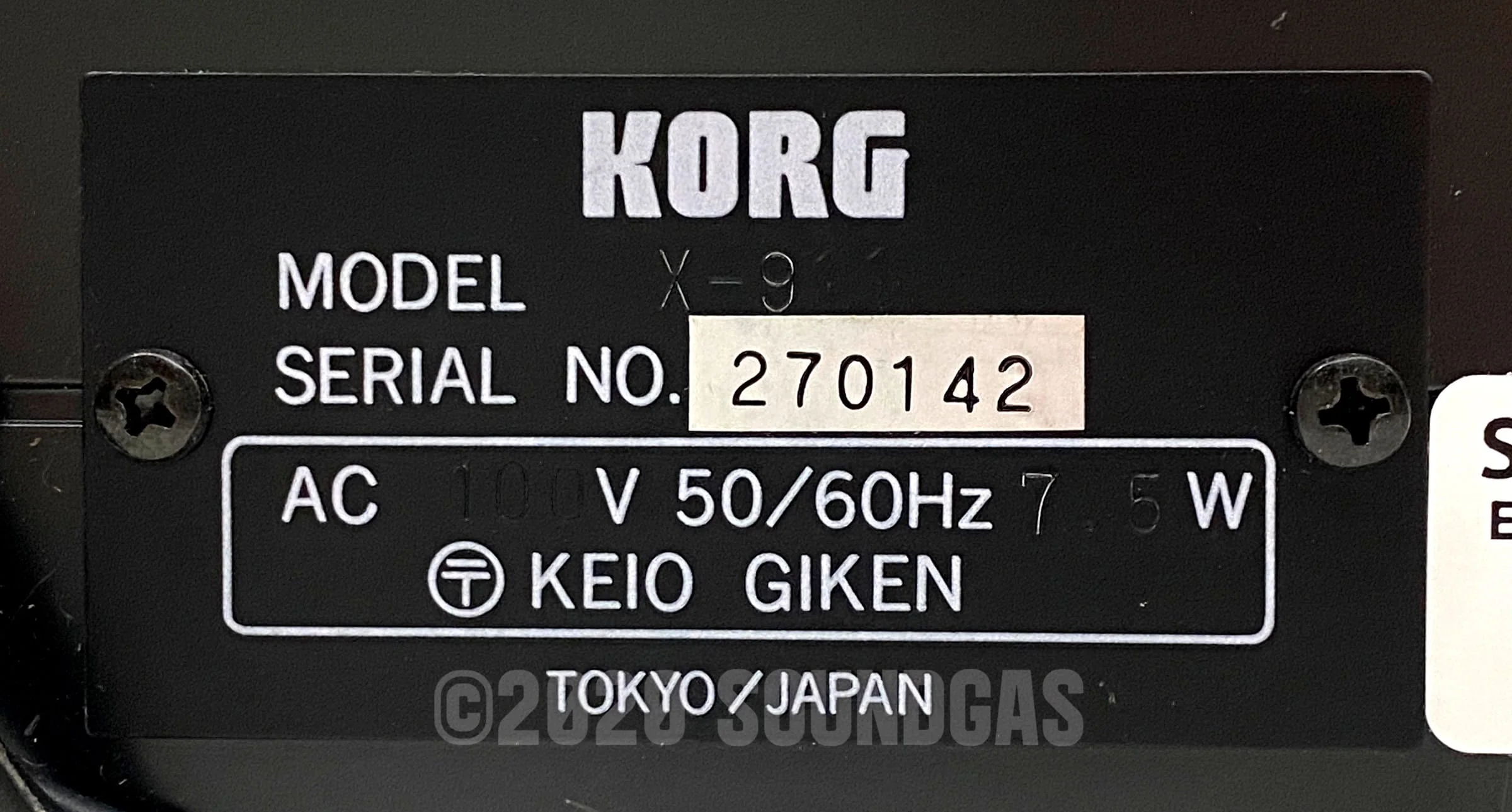Korg X-911 Guitar Synthesizer - Image 14