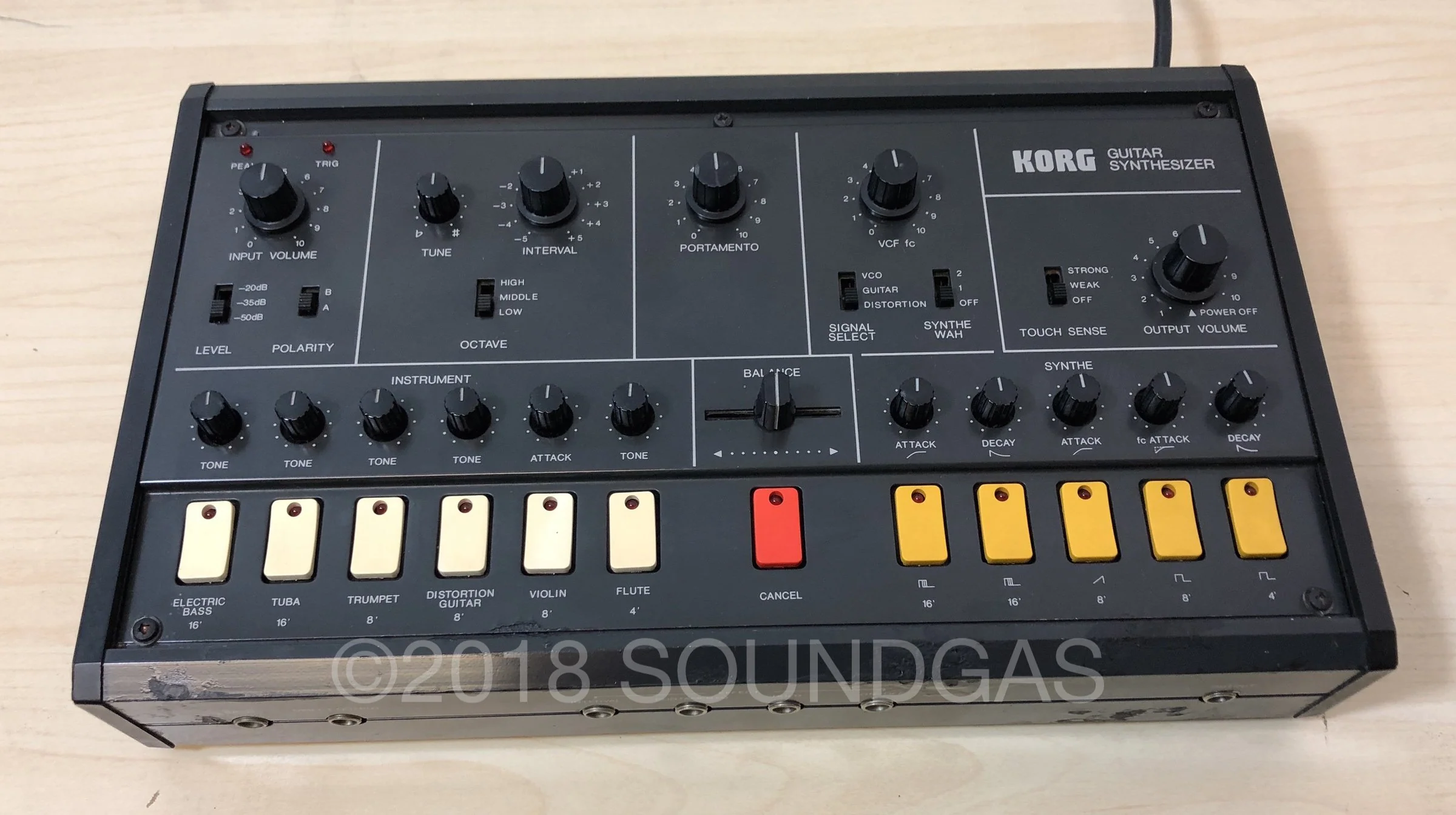 Korg X-911 Guitar Synthesizer - Image 2