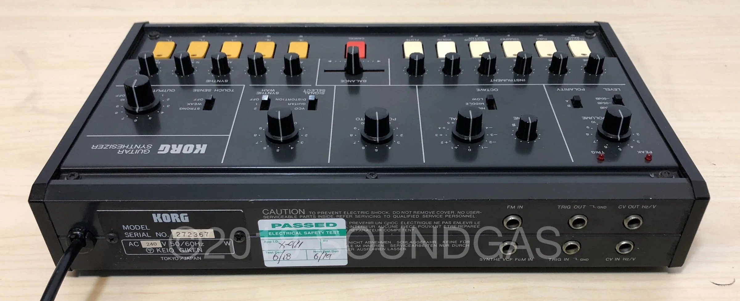 Korg X-911 Guitar Synthesizer - Image 5