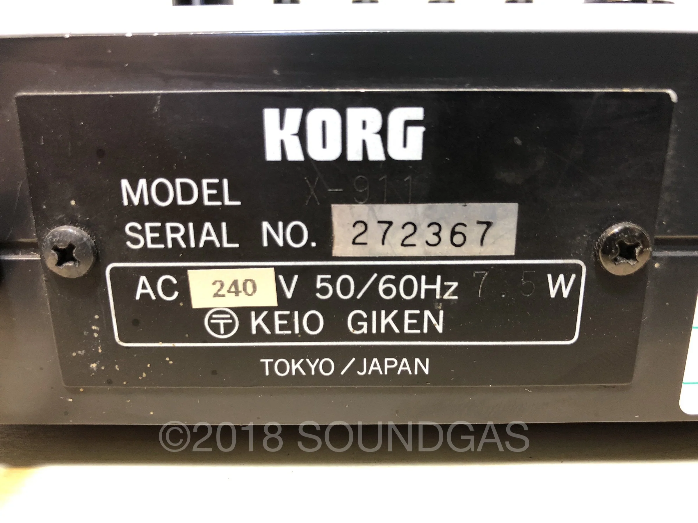 Korg X-911 Guitar Synthesizer - Image 6