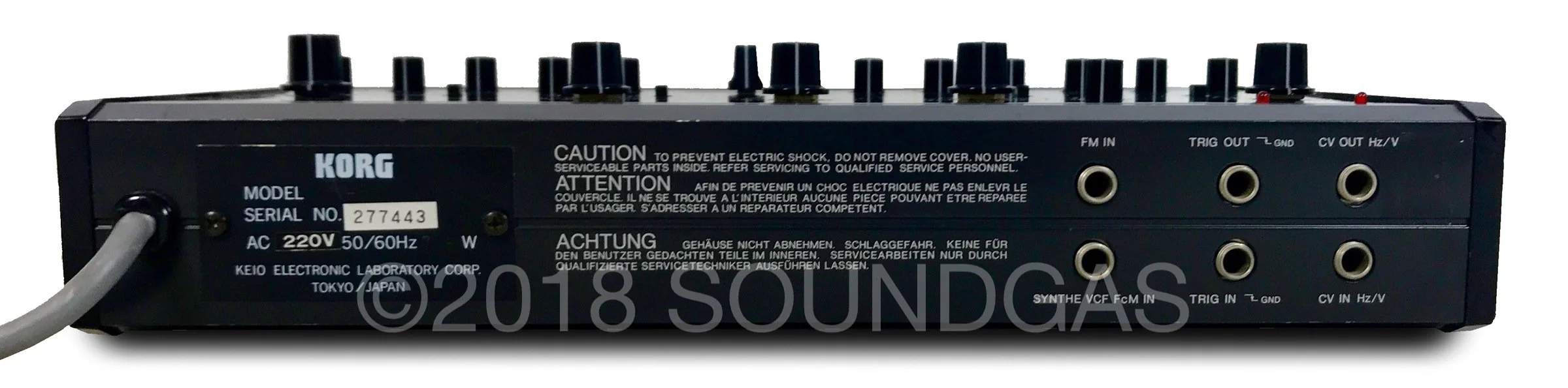Korg X-911 Guitar Synthesizer - Image 5