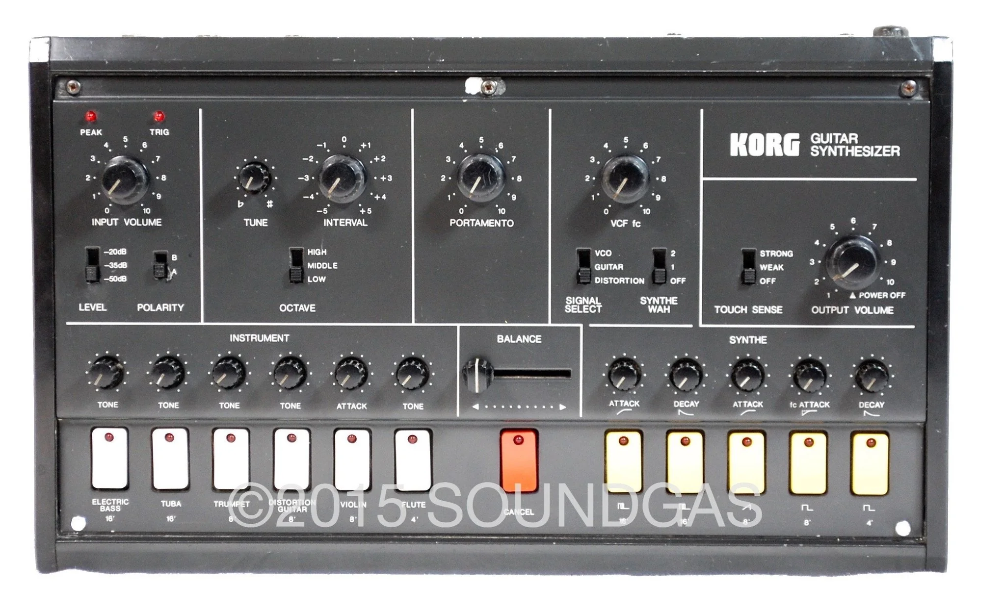 KORG X-911 GUITAR SYNTHESIZER - Image 4