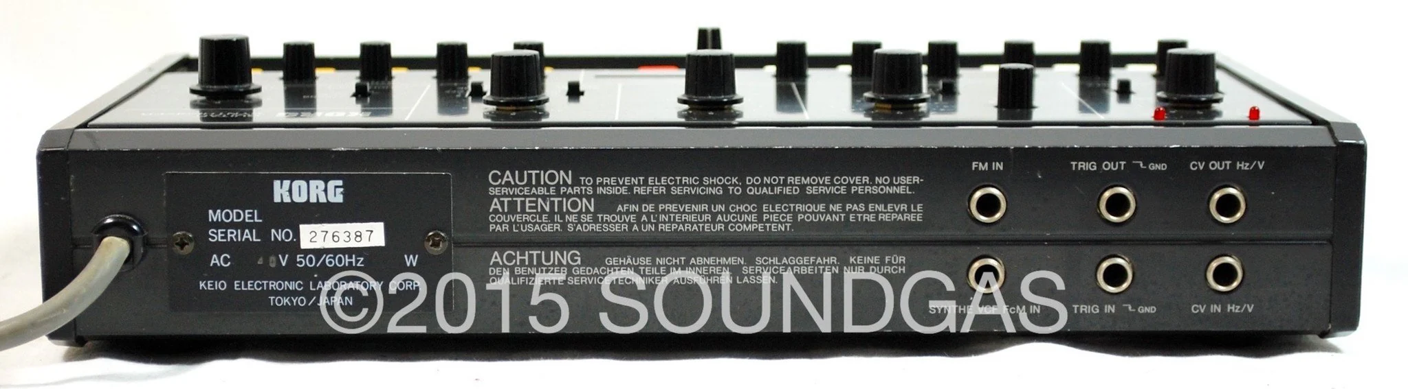 KORG X-911 GUITAR SYNTHESIZER - Image 5