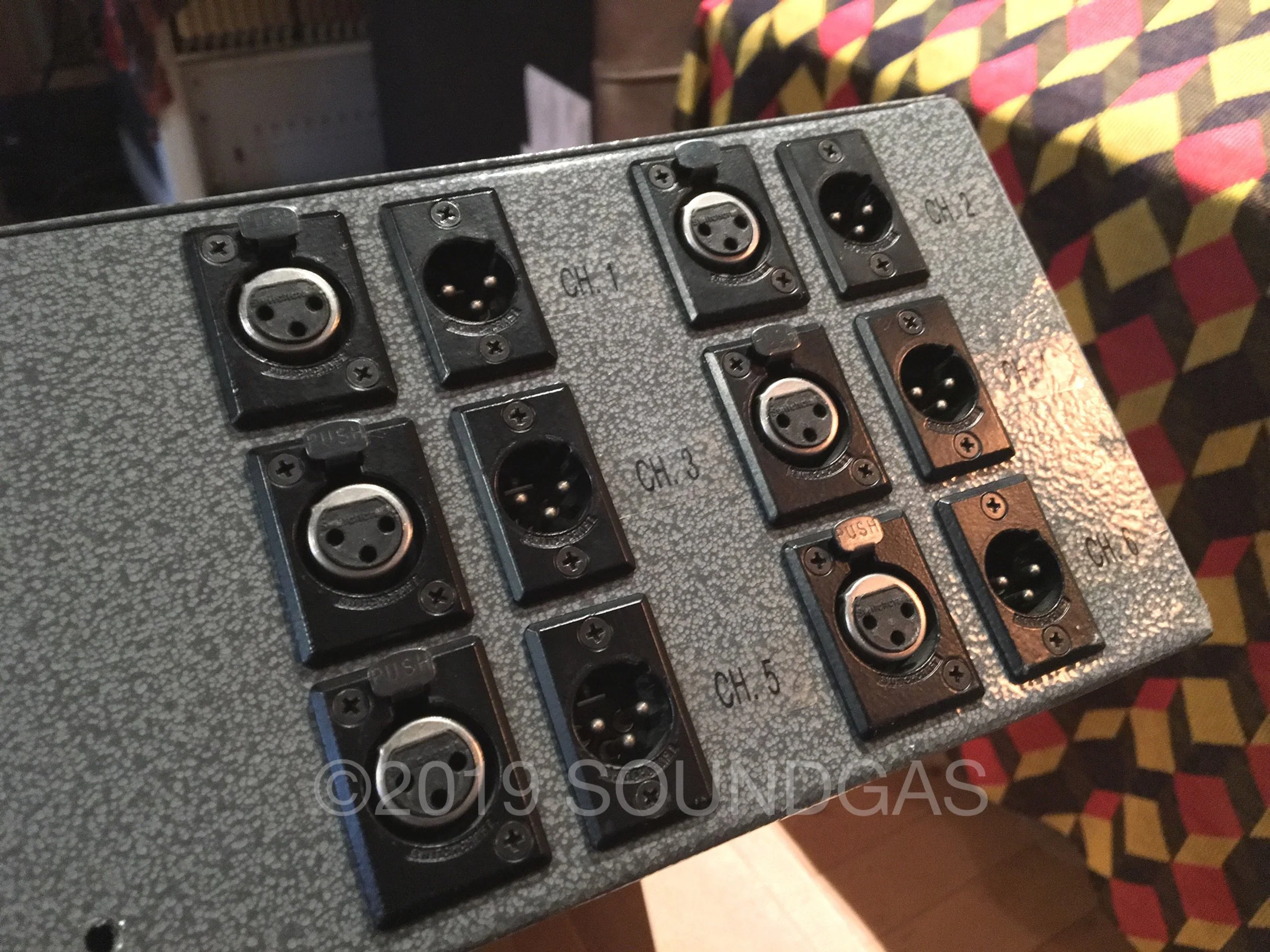 Langevin AM16 x 6 preamps in Marquette Audio Rack - Image 7