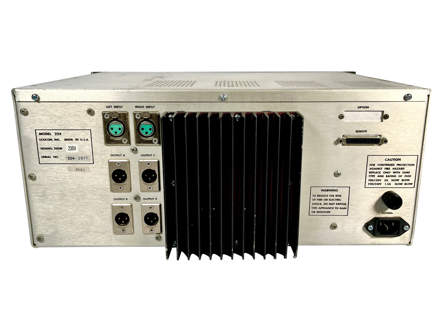 Lexicon 224X Digital Reverb + Remote Control - Image 7