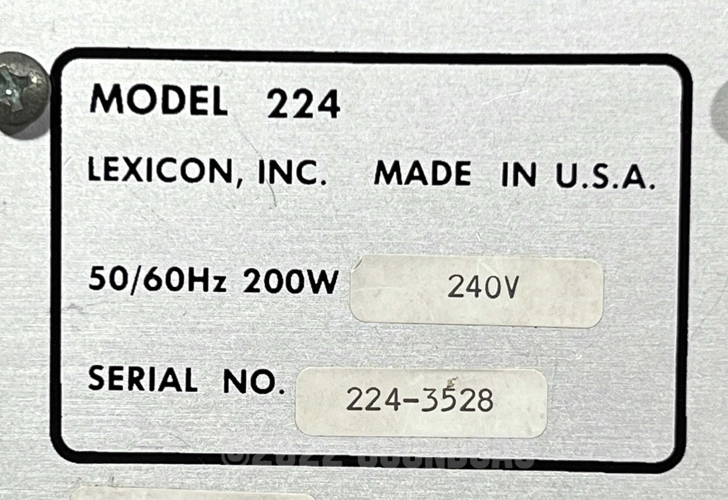 Lexicon 224X Digital Reverb + LARC - Image 6