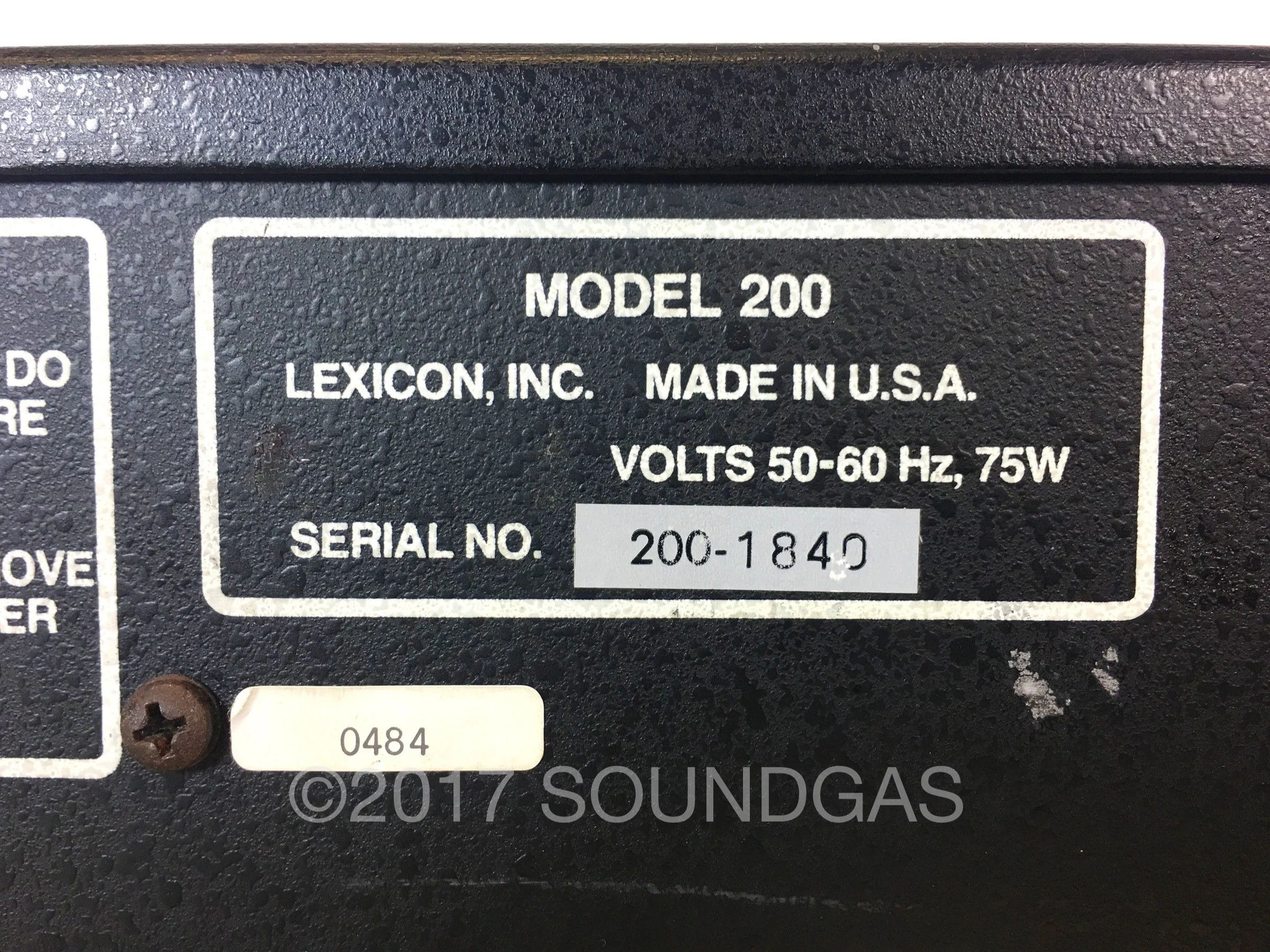 Lexicon Model 200 Digital Reverberator - Image 6