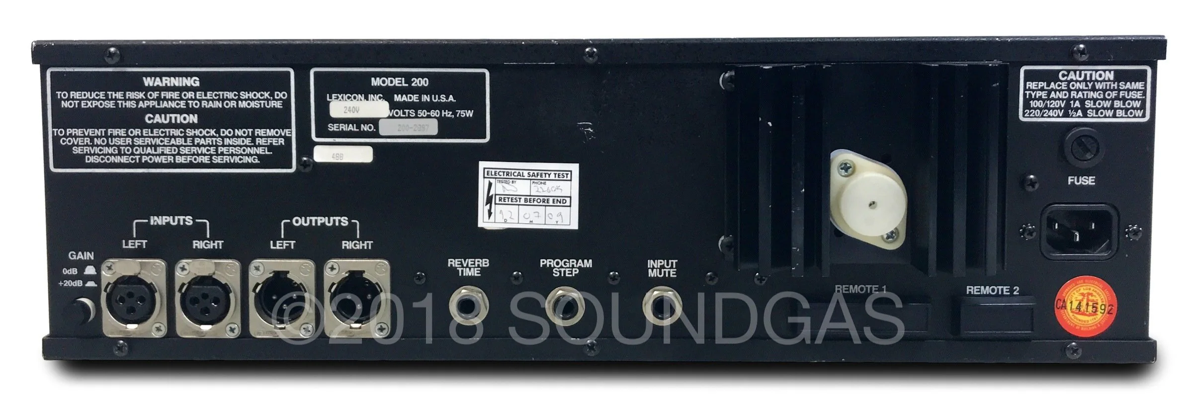 Lexicon Model 200 Digital Reverberator - Image 5