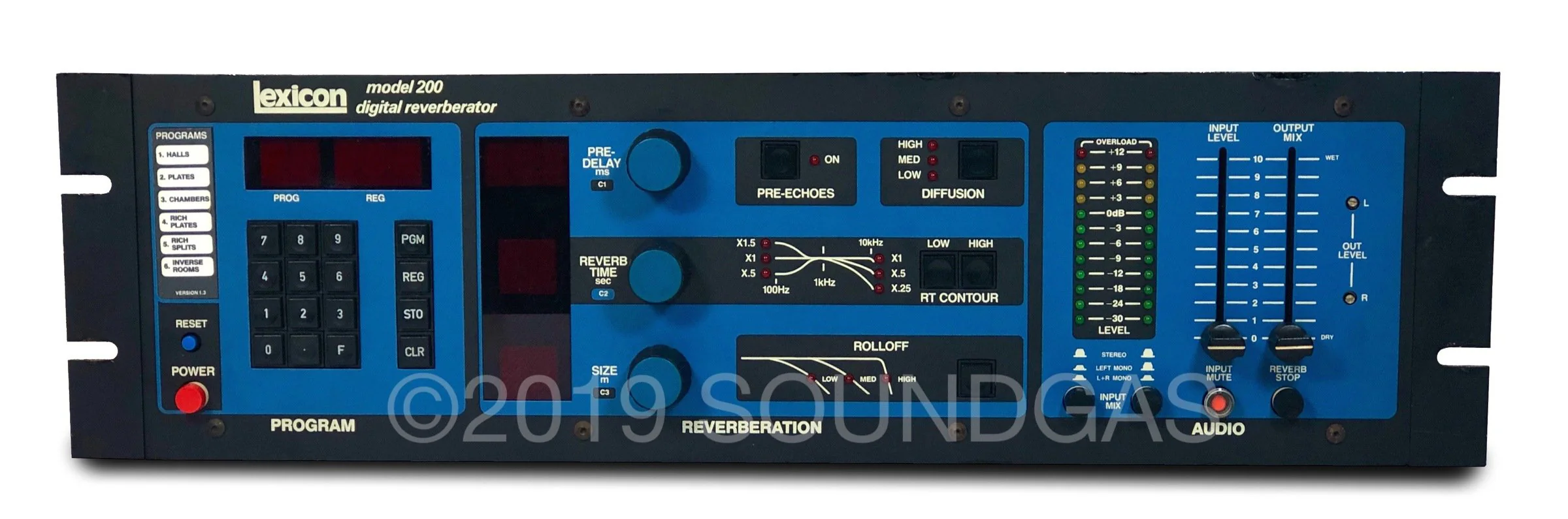 Lexicon Model 200 Digital Reverberator - Image 2