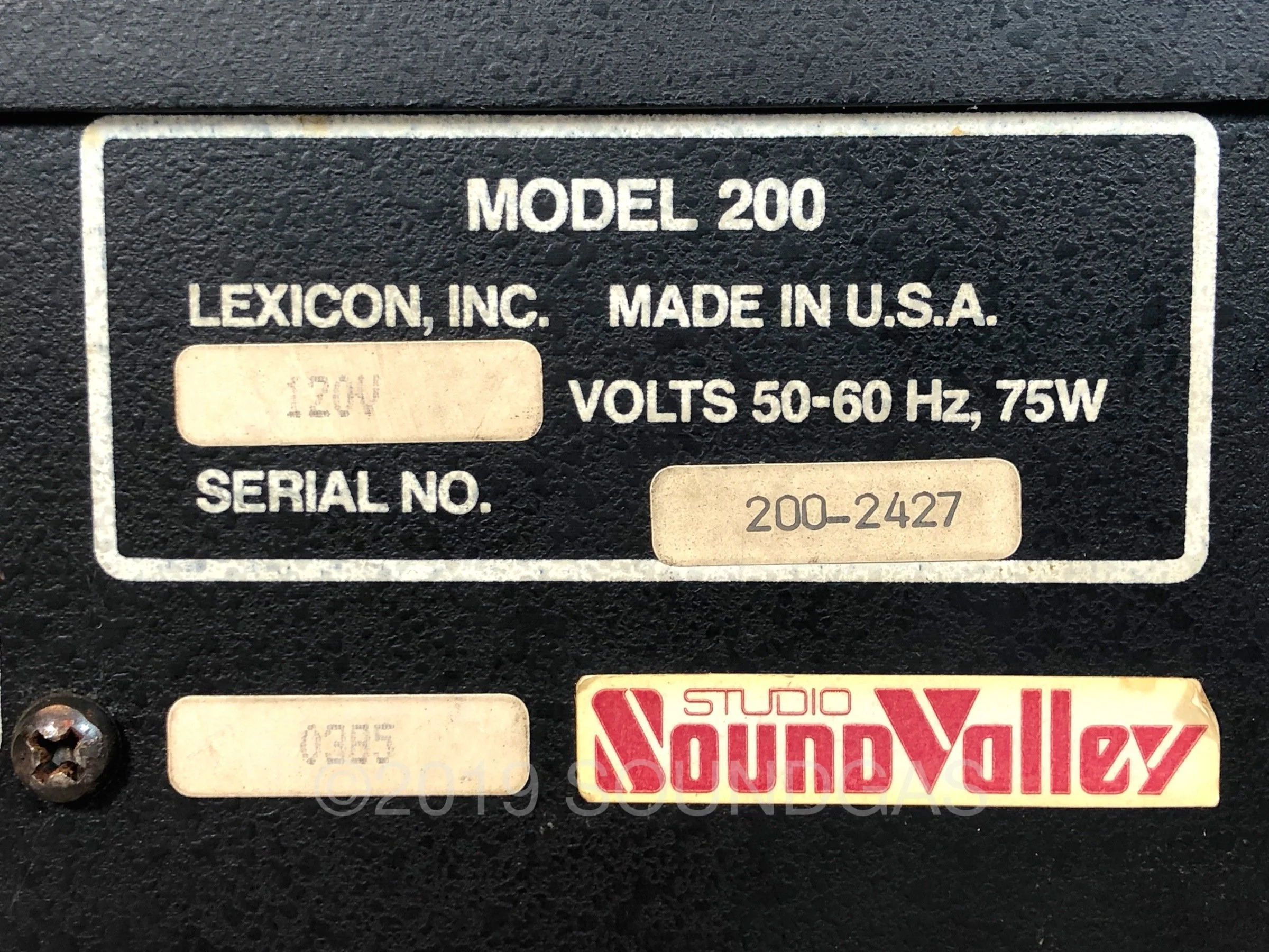 Lexicon Model 200 Digital Reverberator - Image 6