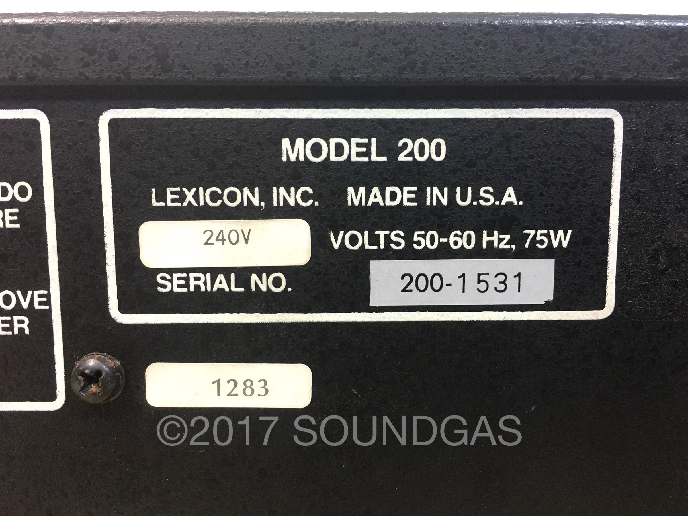 Lexicon Model 200 Digital Reverberator - Image 5